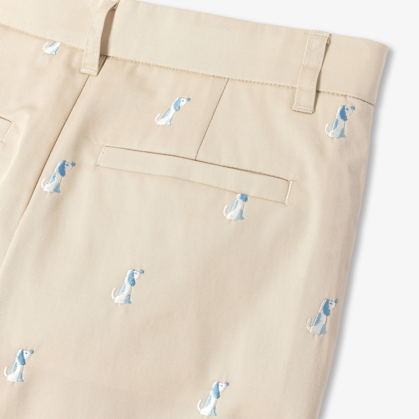 Boy cotton twill Bermuda shorts