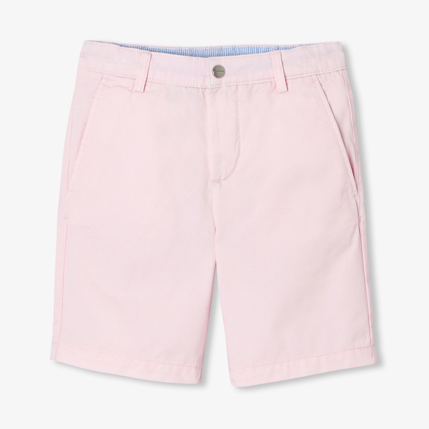 Boy cotton twill Bermuda shorts