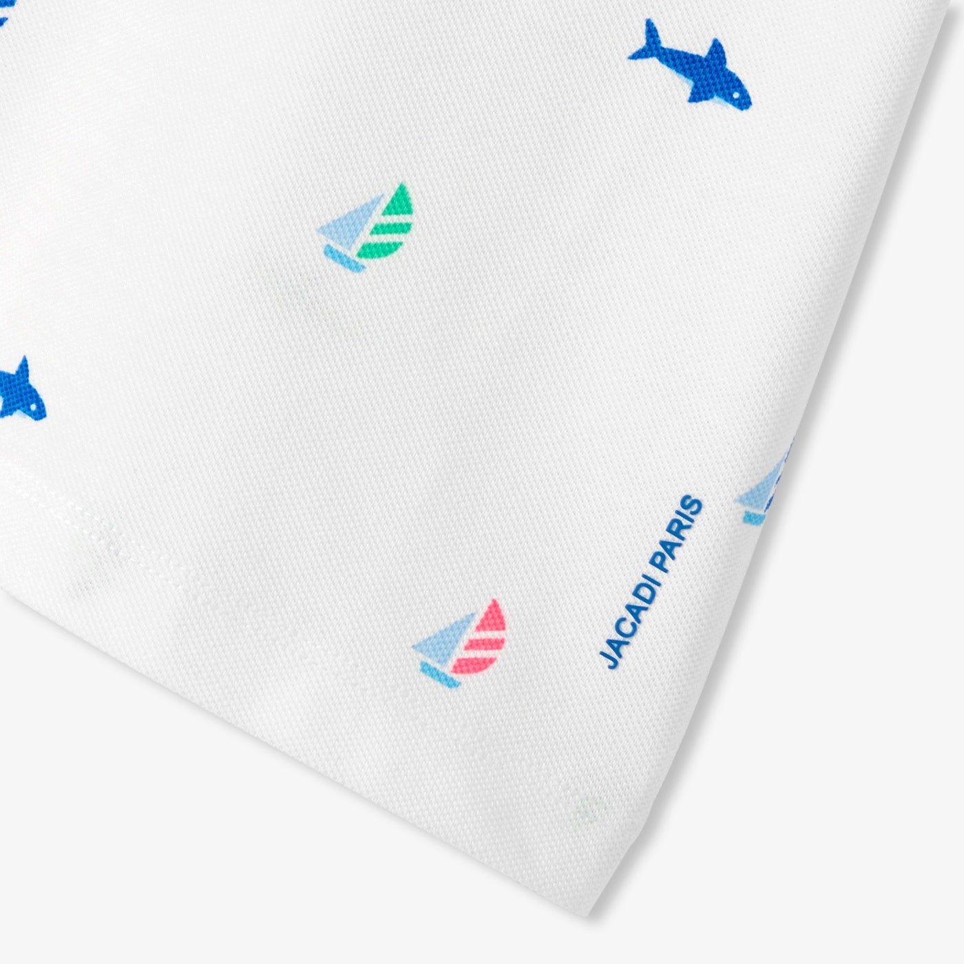 Boy cotton piqué polo shirt