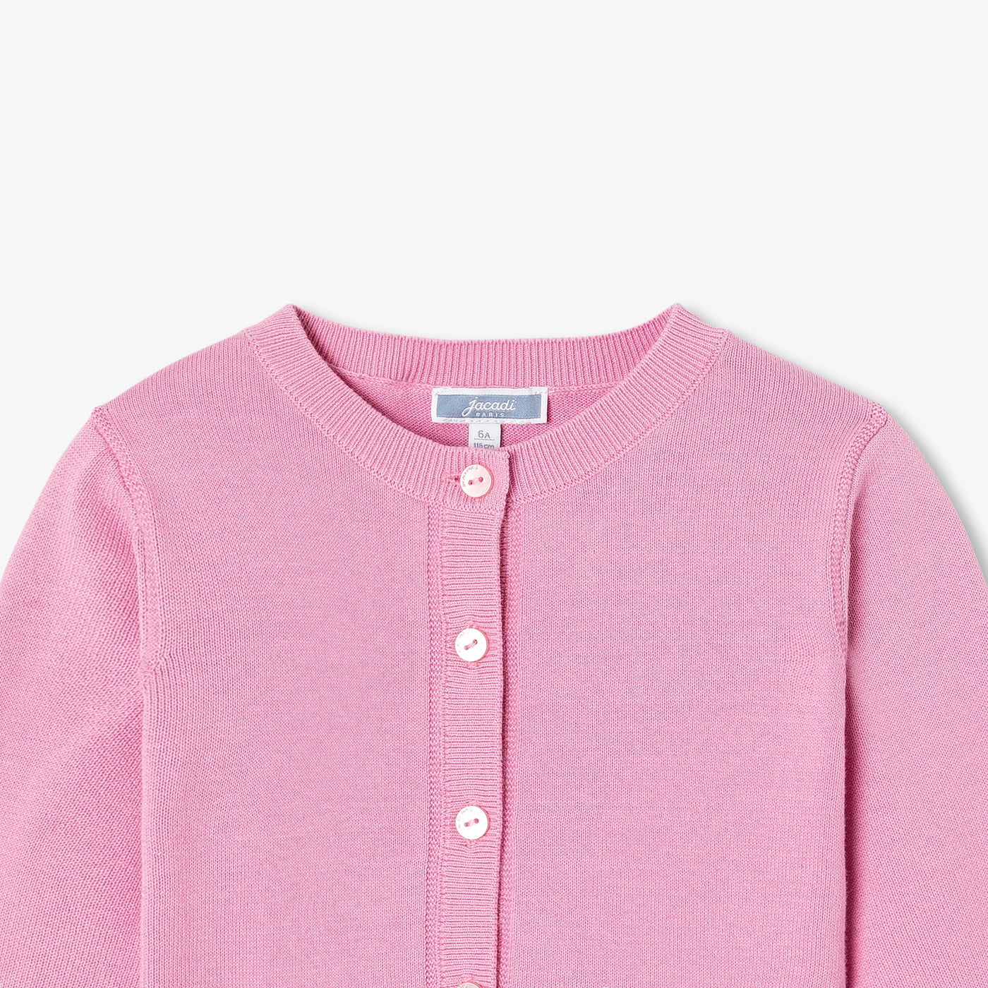 Girl jersey cardigan