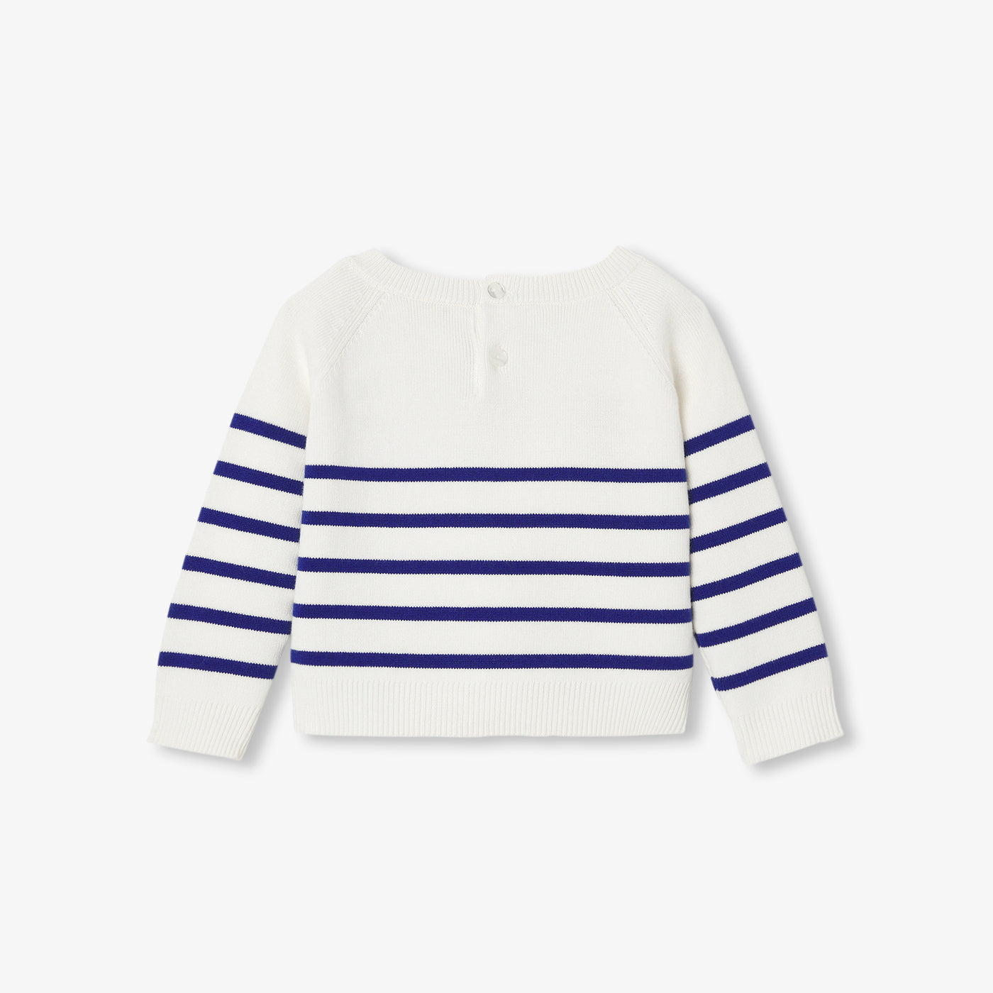 Baby girl cotton sailor top