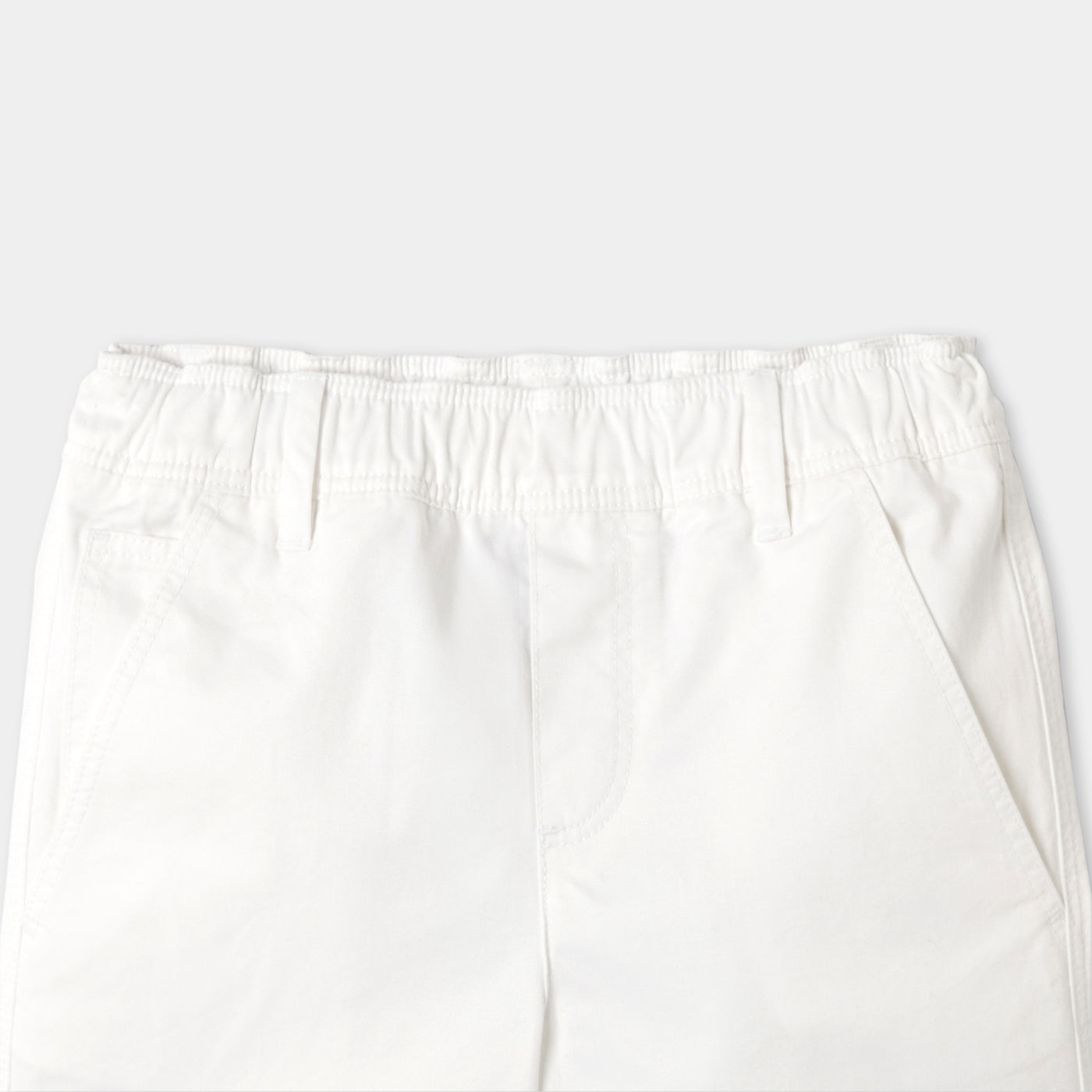 Boy cotton twill Bermuda shorts