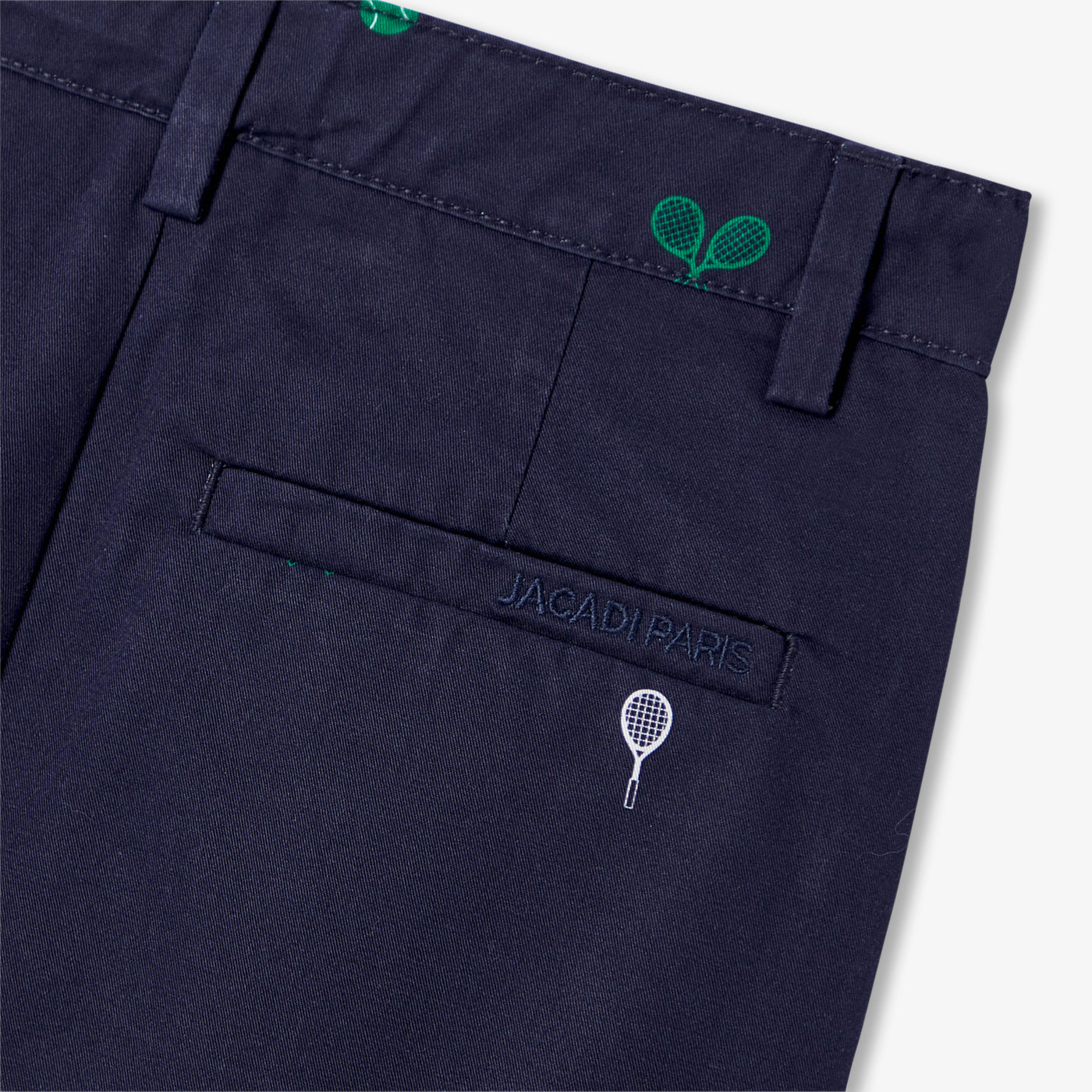 Boy printed twill Bermuda shorts