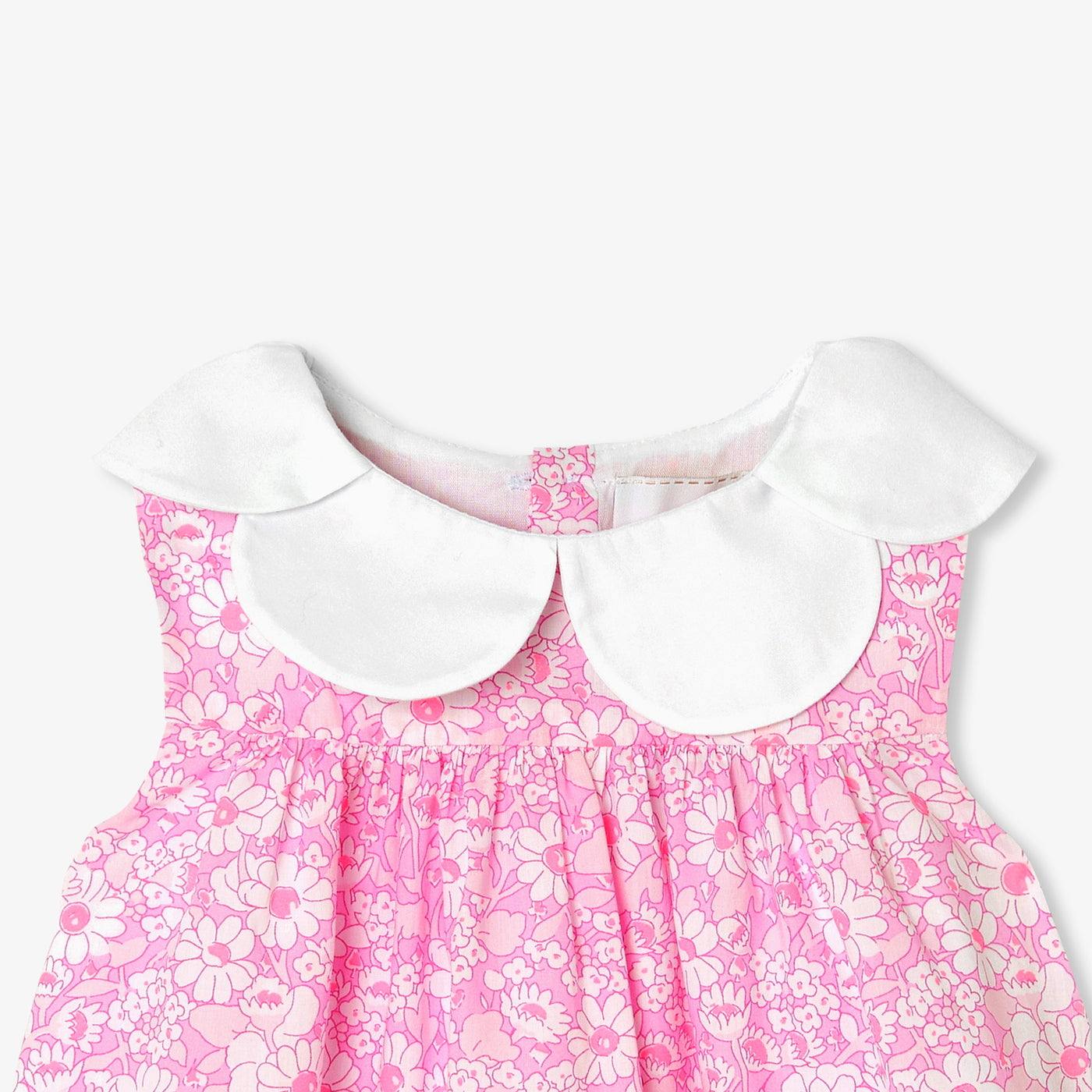Baby girl Liberty fabric ceremony dress