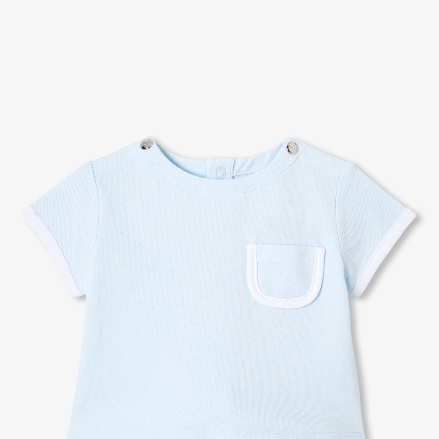 Baby cotton piqué set