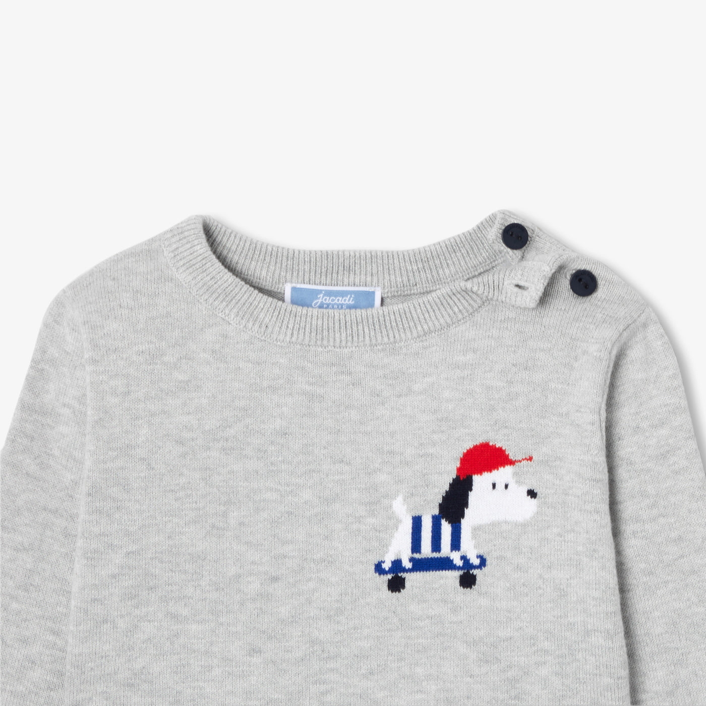 Baby boy cotton jumper