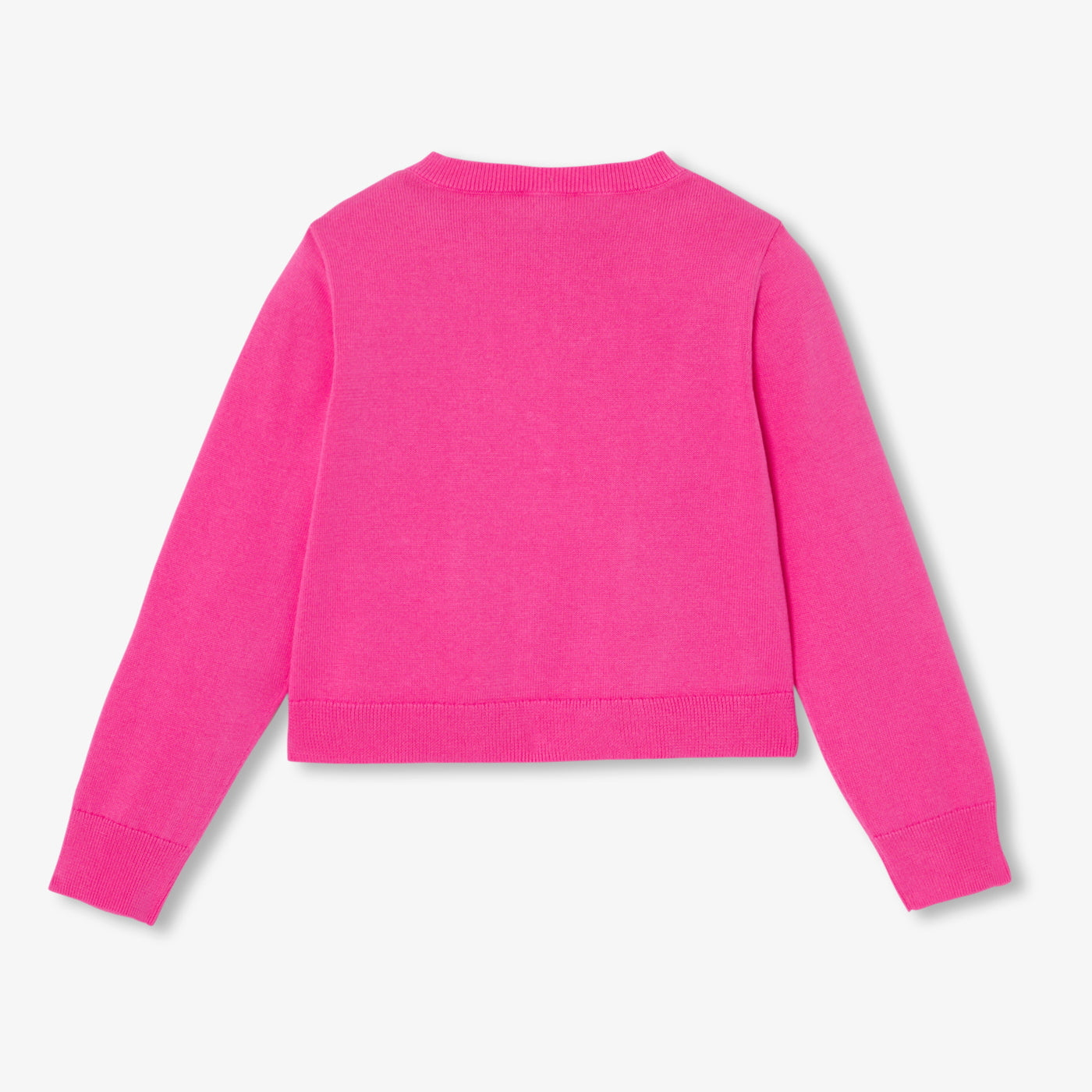 Girl cotton jersey cardigan