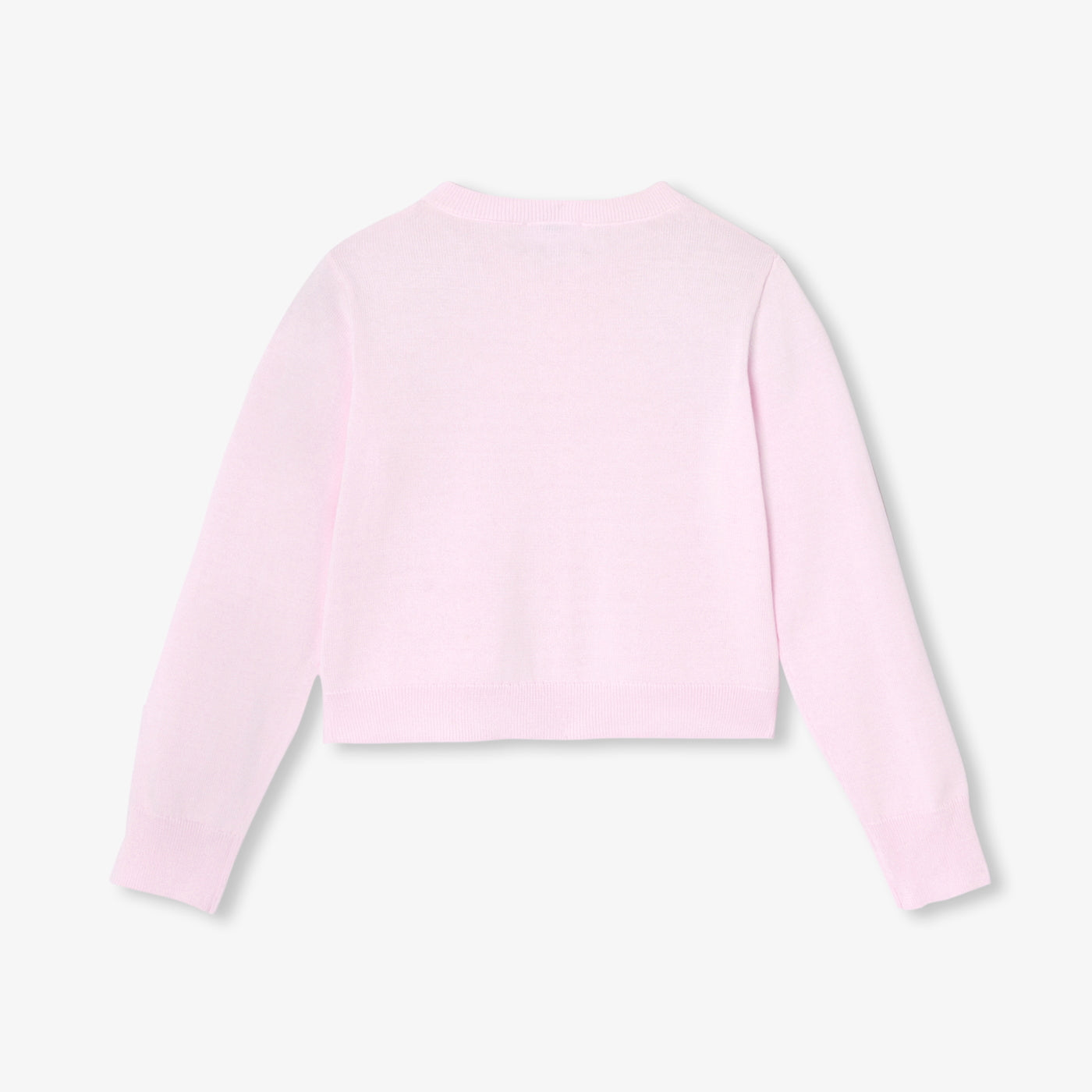 Girl cotton jersey cardigan
