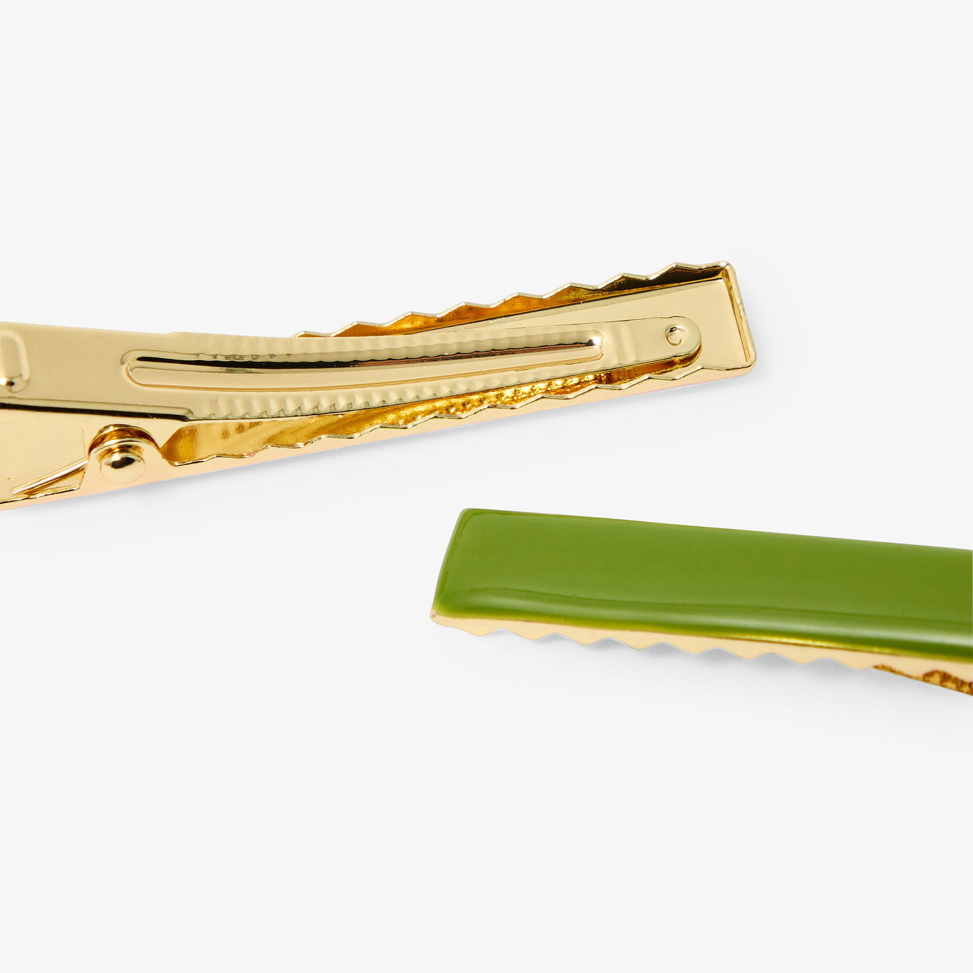 Girl set of 4 flat barrettes