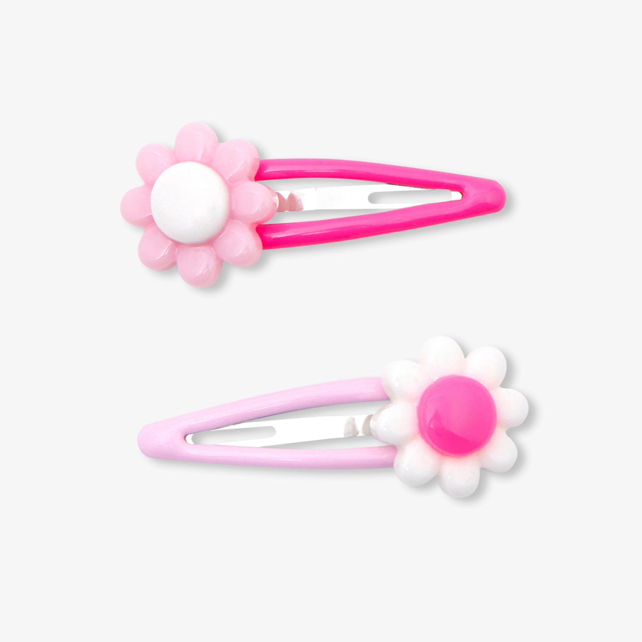 Baby girl click-clack hair clip set