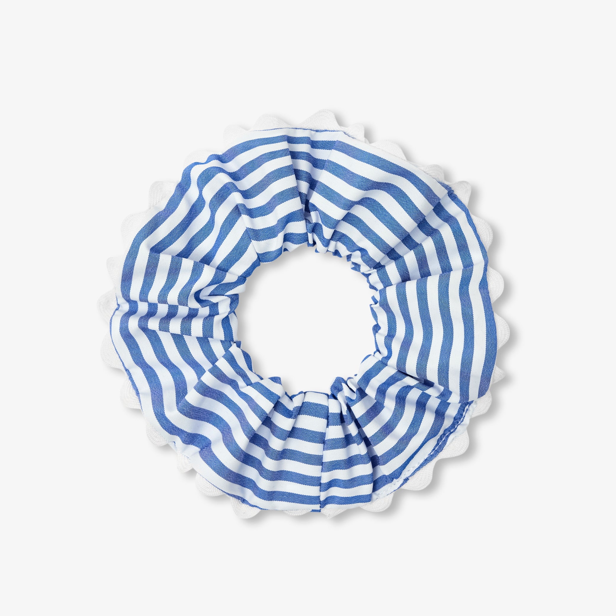 Girl striped scrunchie