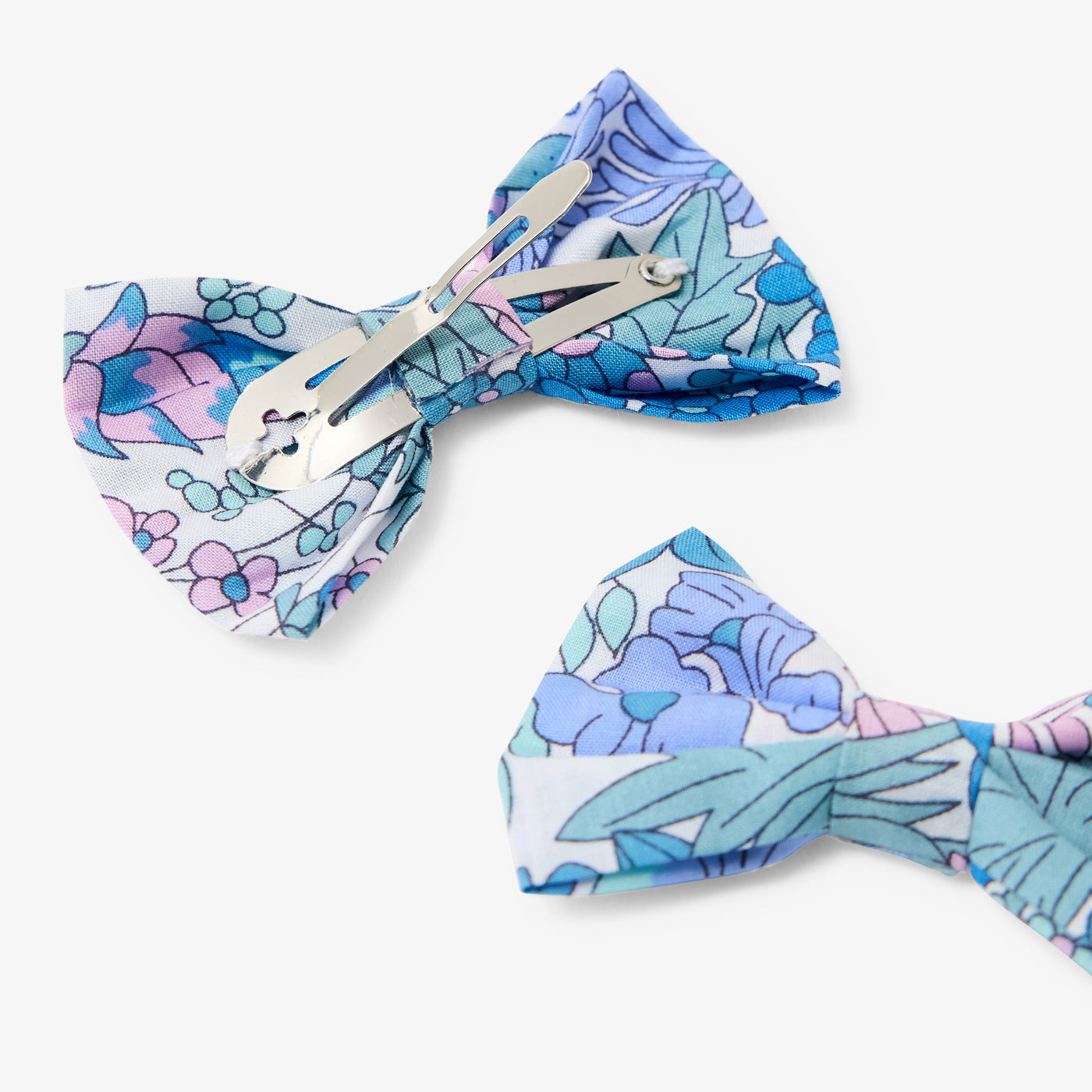 Girl pair of Liberty fabric hair clips