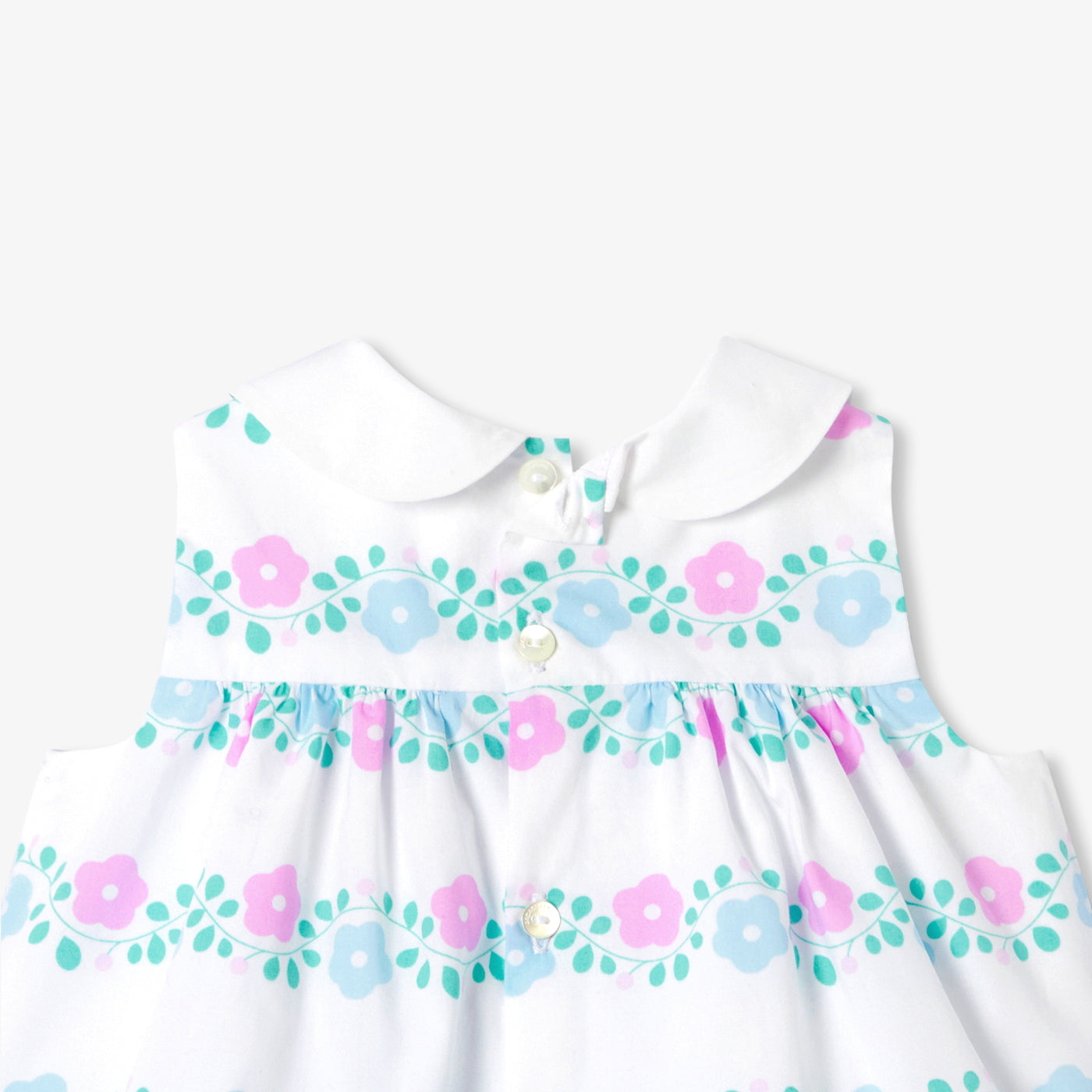 Baby girl dress in poplin