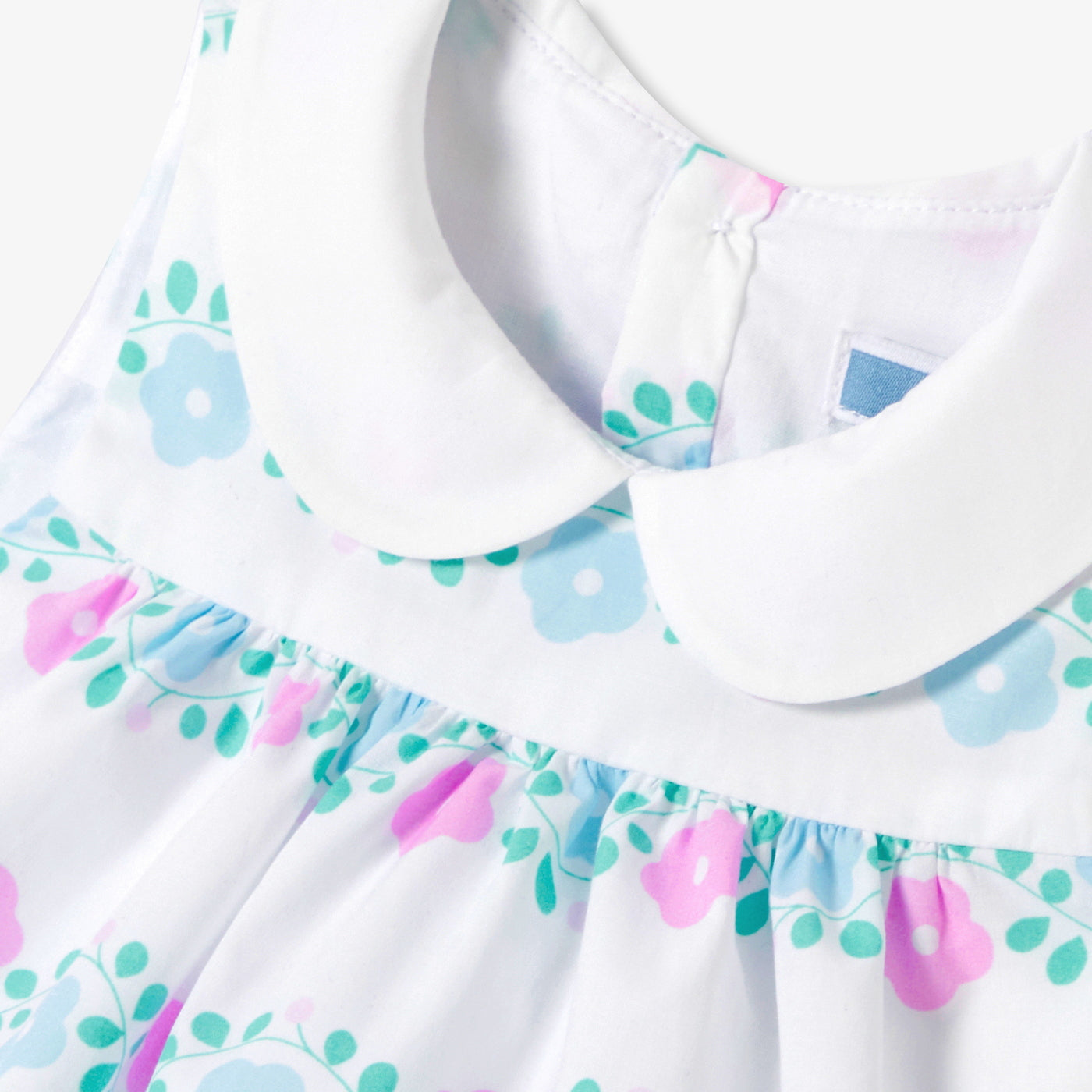 Baby girl dress in poplin
