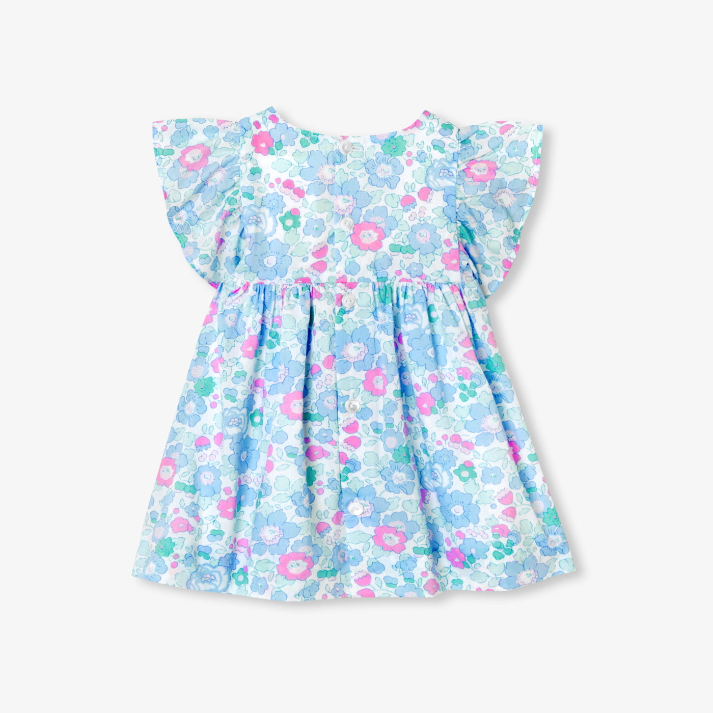 Baby girl dress in Liberty fabric
