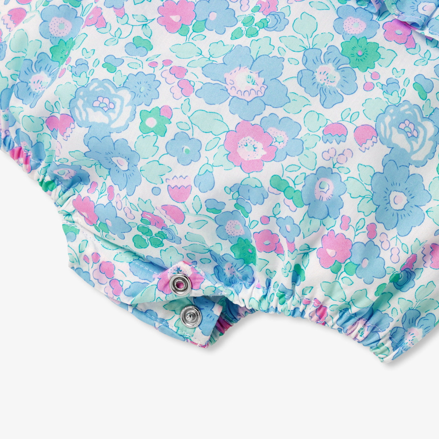 Baby girl romper in Liberty fabric