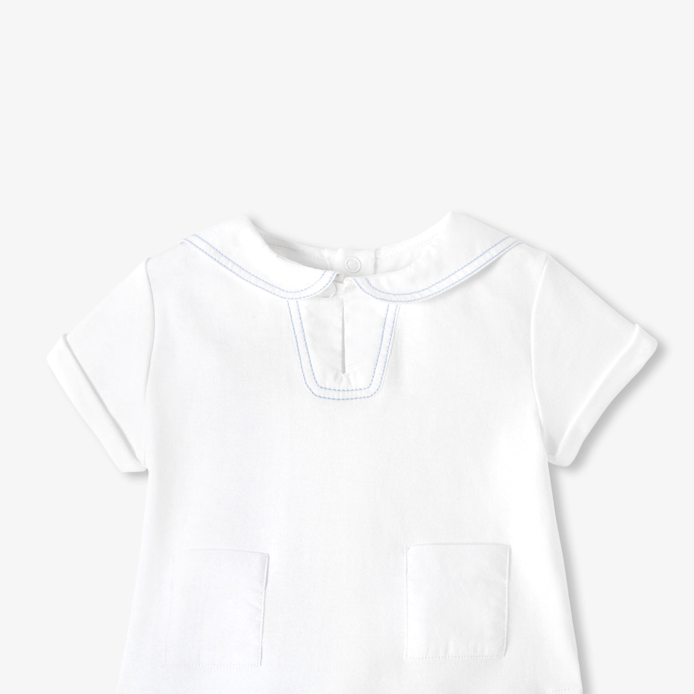 Baby boy cotton shorts set