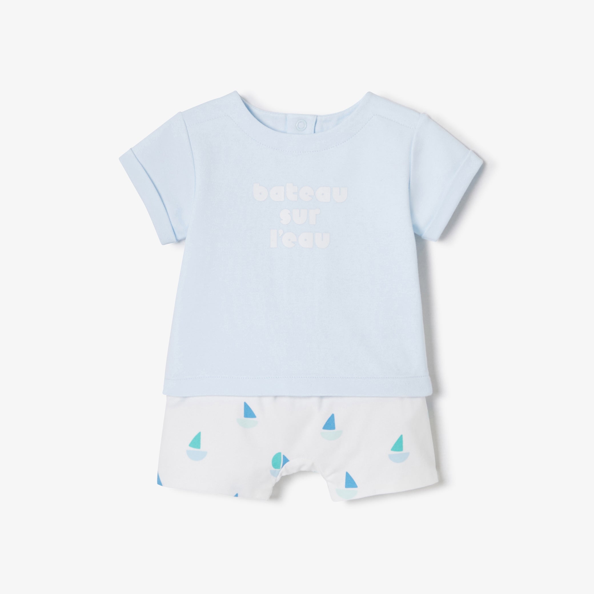 Baby boy shorts set