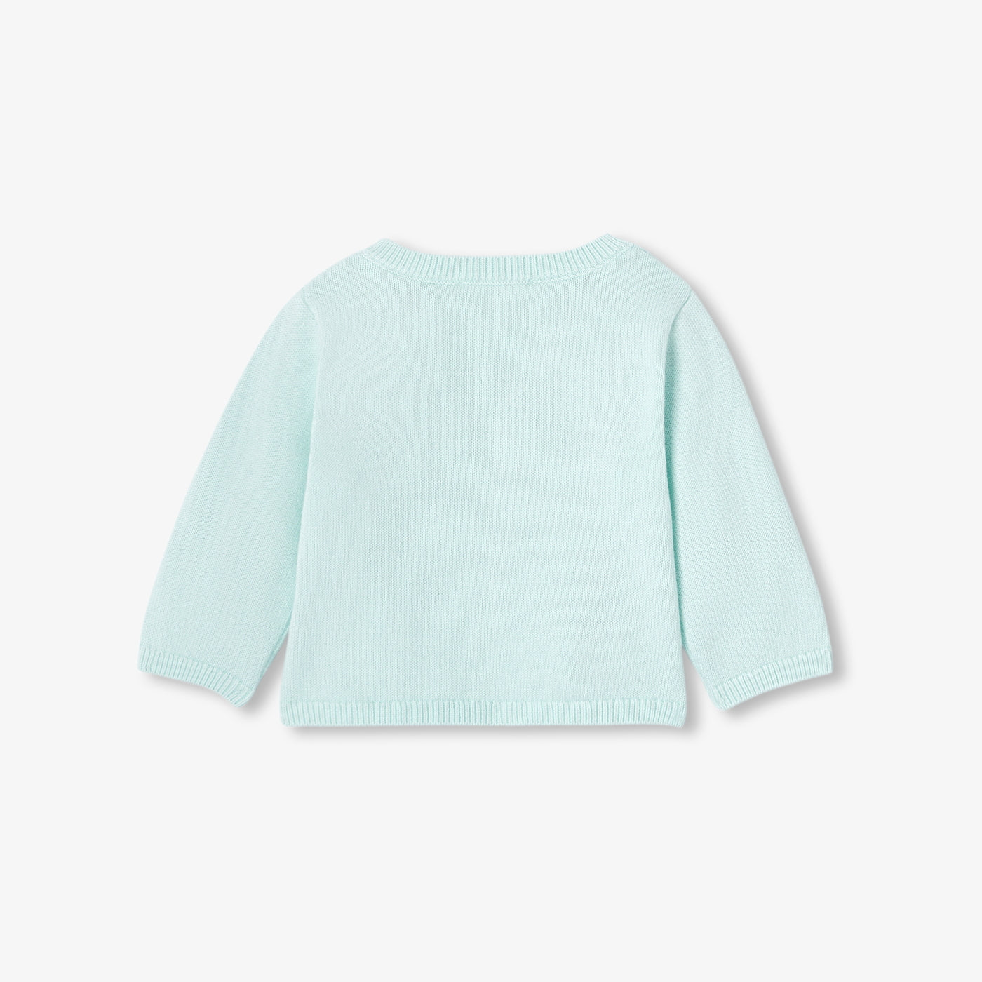 Baby jersey cardigan