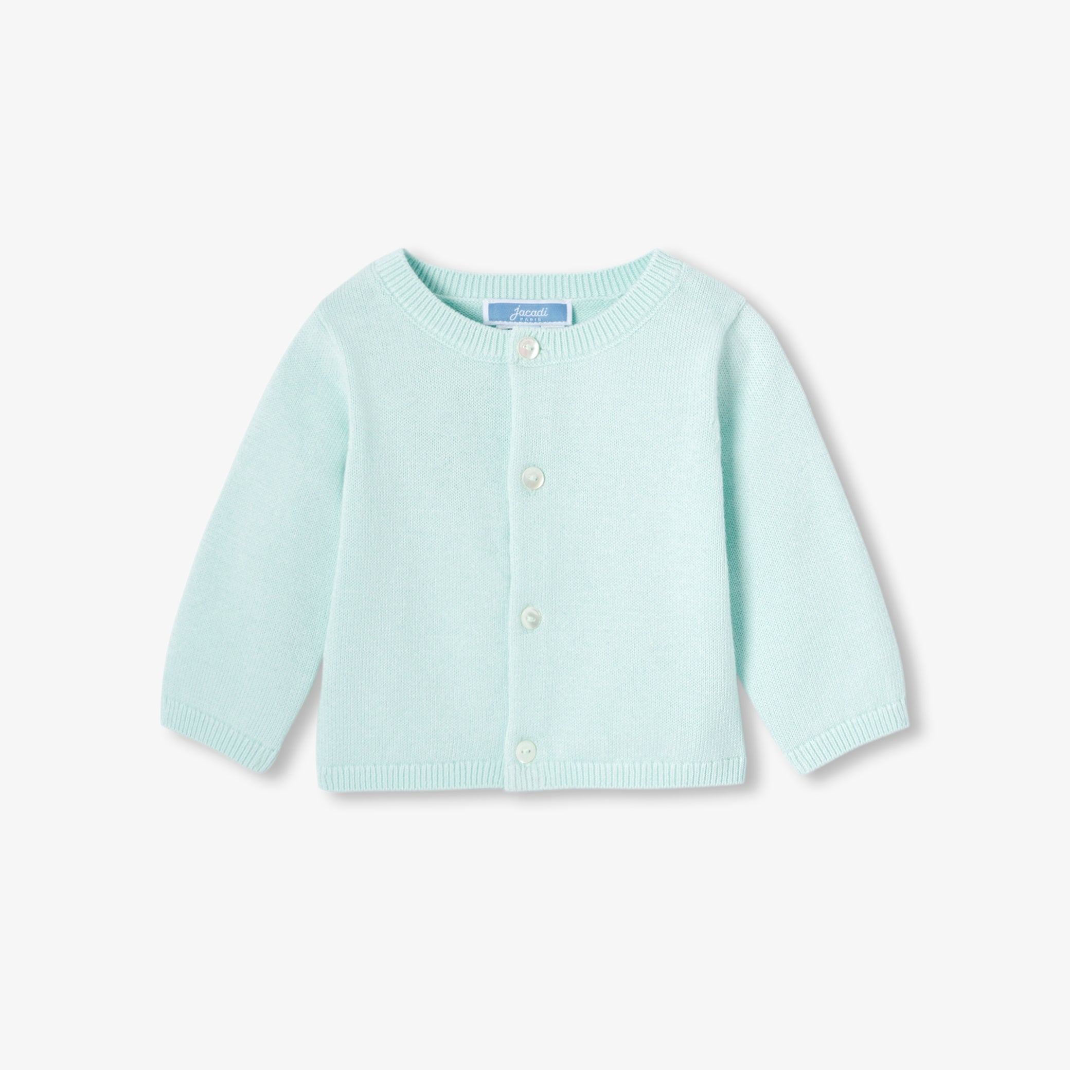 Baby jersey cardigan