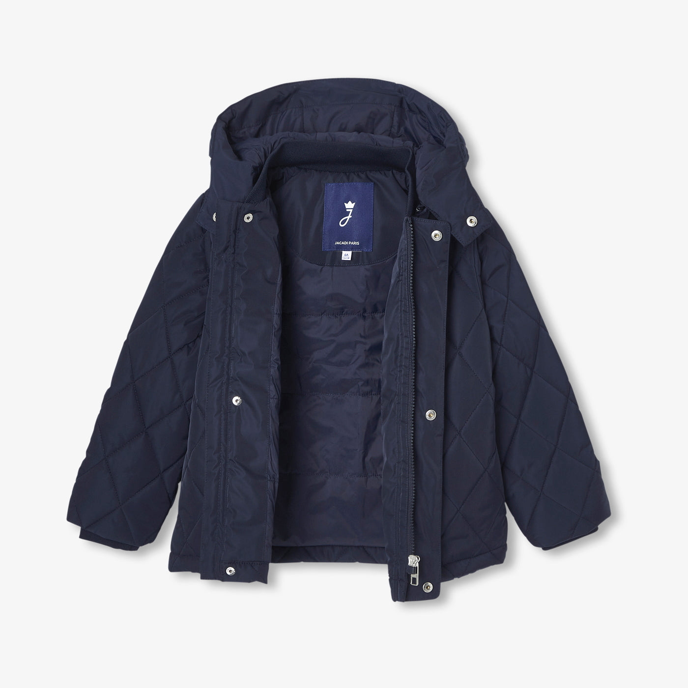 Boy quilted mid-season coat - marine jacadi