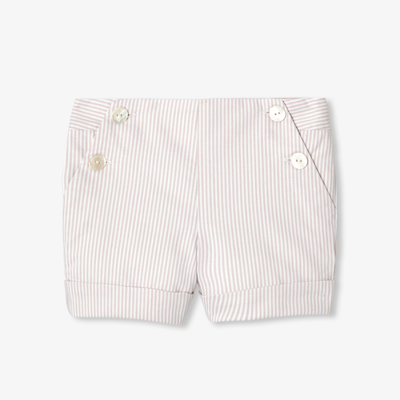 Baby boy tab shorts