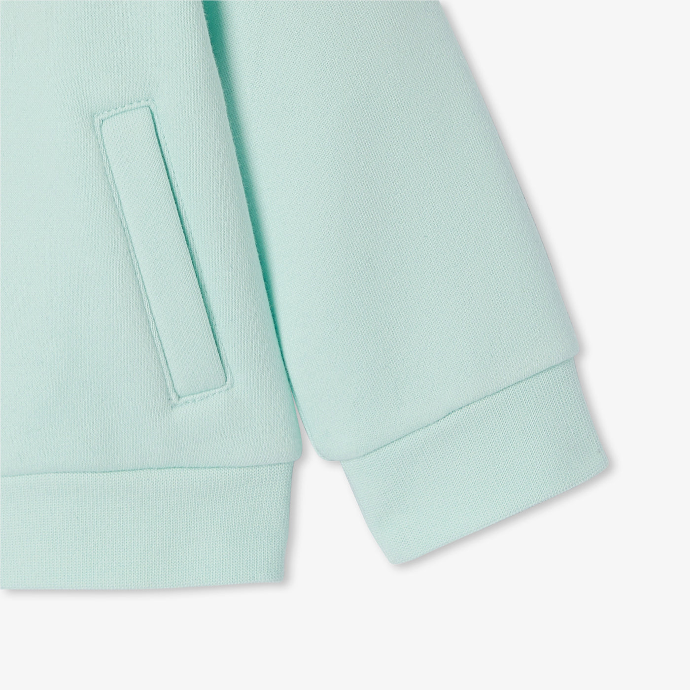 Baby zip-up fleece sweatshirt