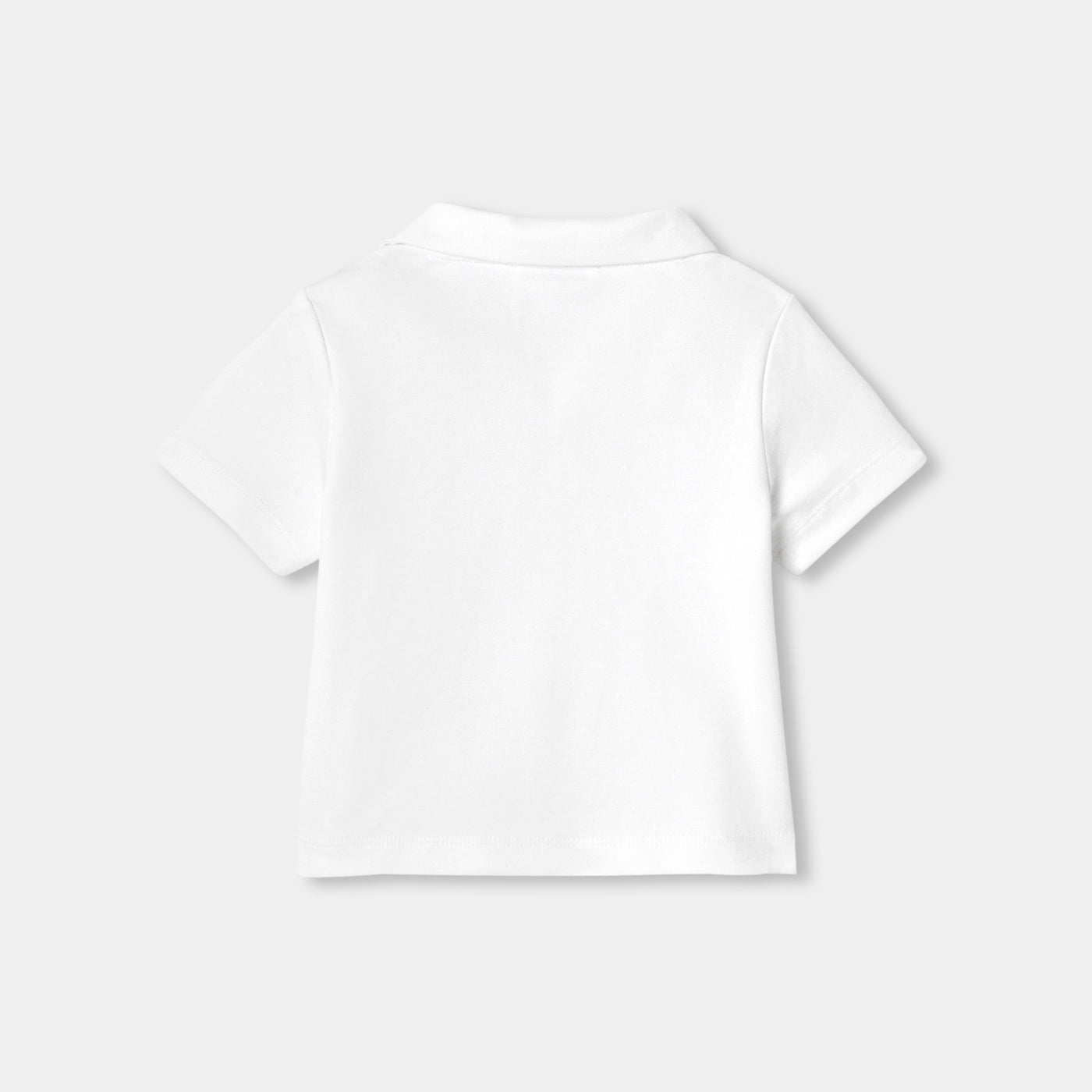 Baby boy mercerised jersey polo shirt