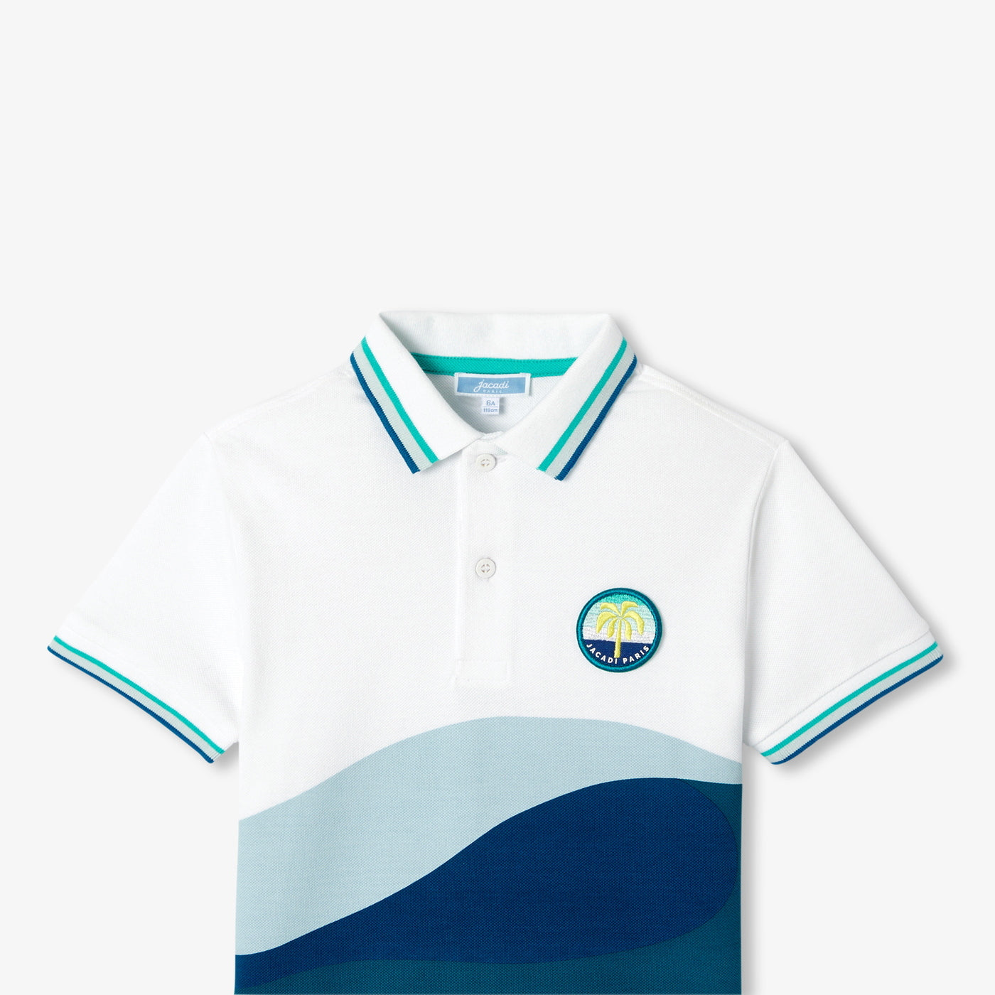 Child cotton polo shirt