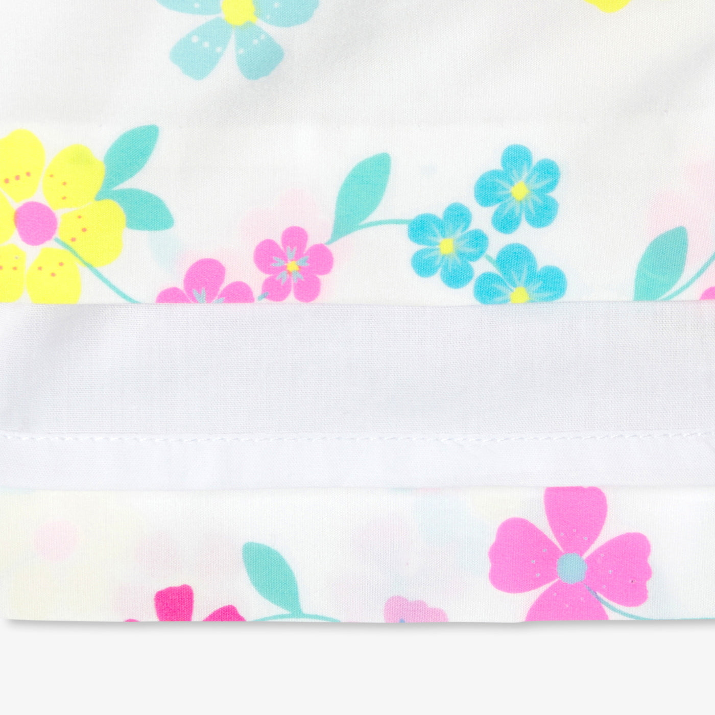 Baby girl dress in cotton with crossover back