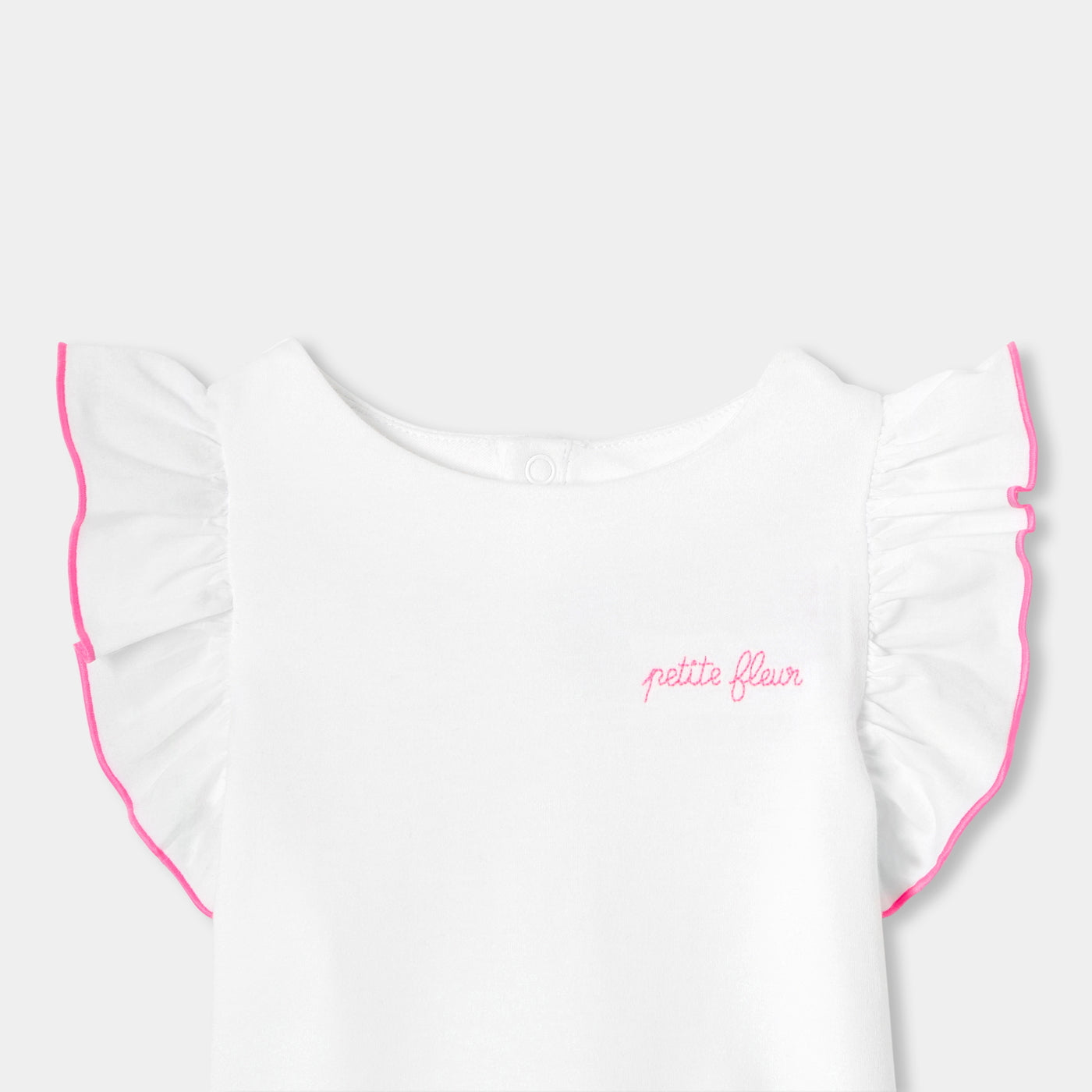 Baby girl interlock cotton T-shirt