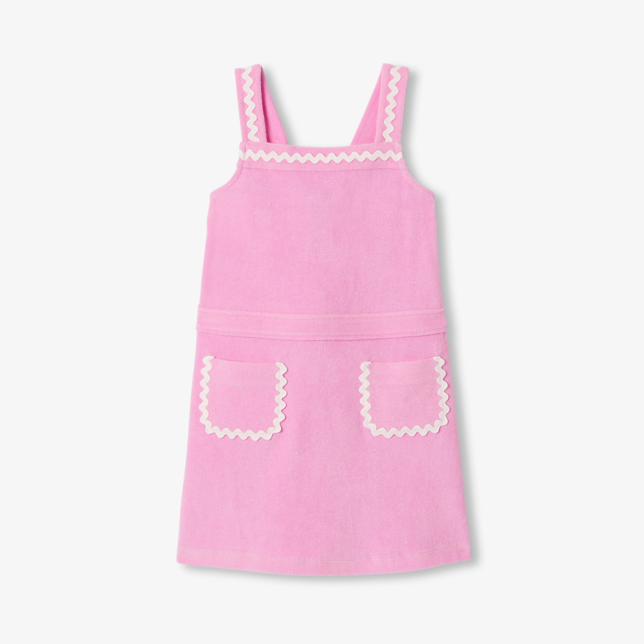 Girl terry cloth dress