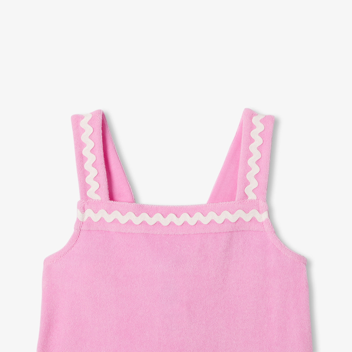 Girl terry cloth dress