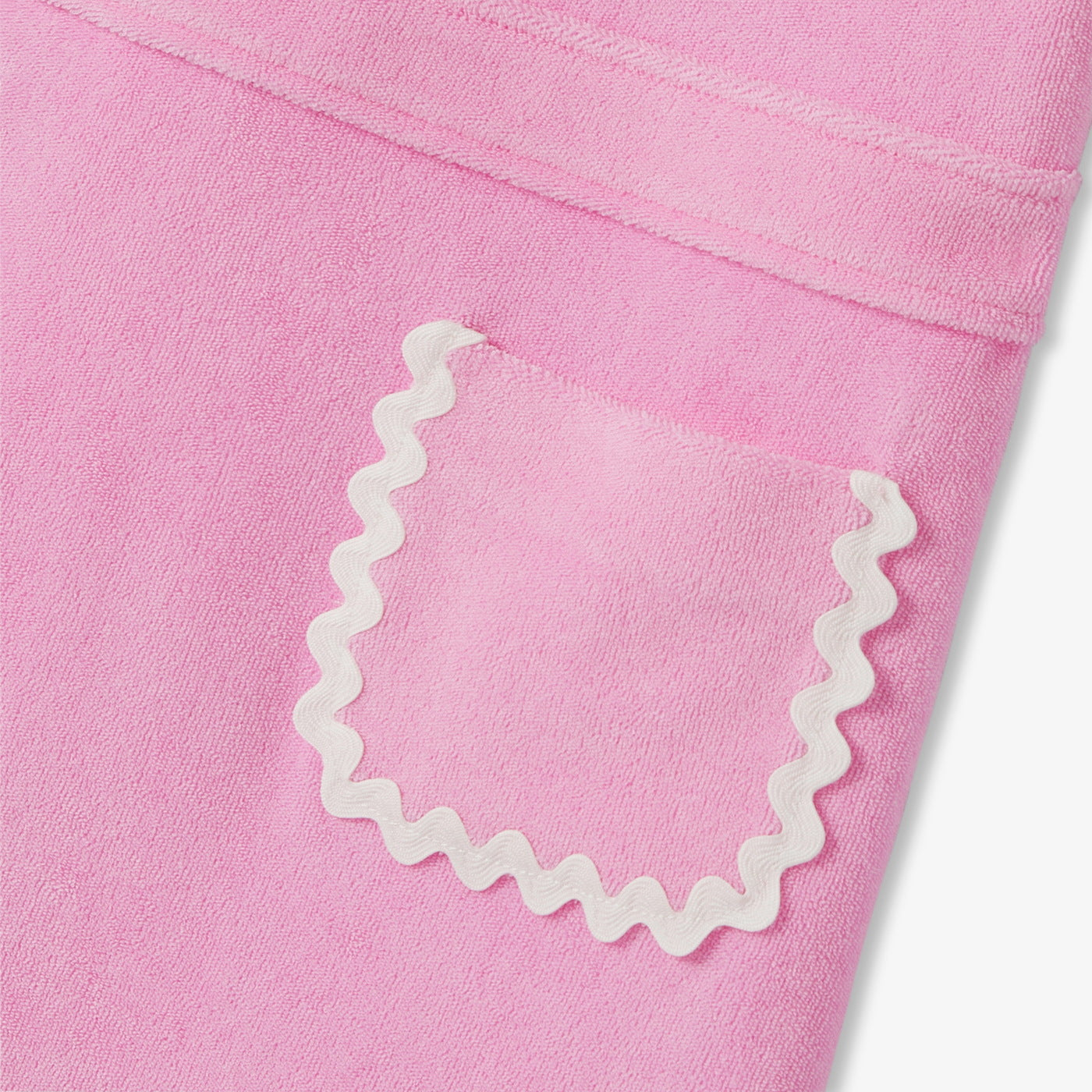 Girl terry cloth dress