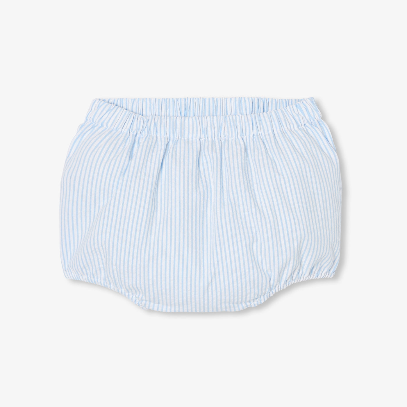 Baby girl outfit in seersucker cotton