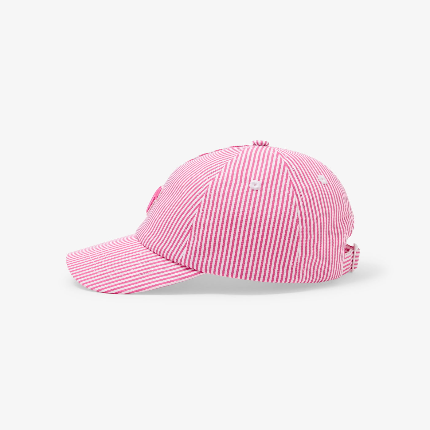 Casquette enfant en coton rayé