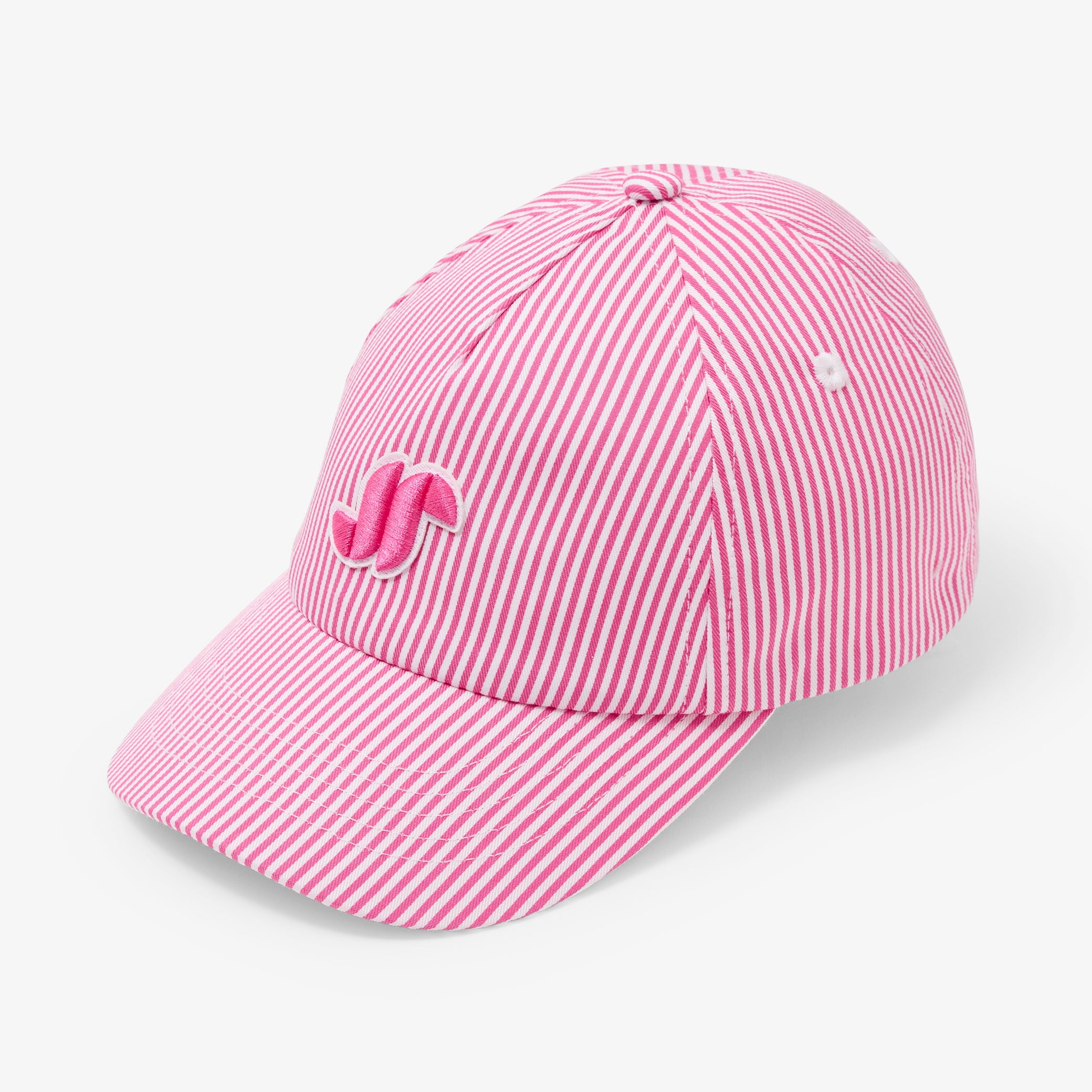 Casquette enfant en coton rayé