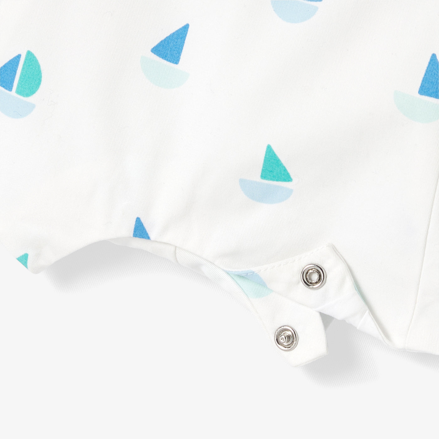 Baby boy short dungarees in cotton canvas