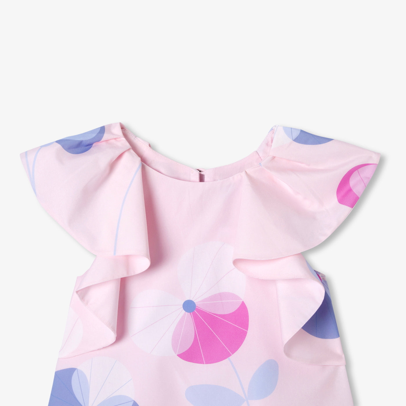 Girl poplin dress