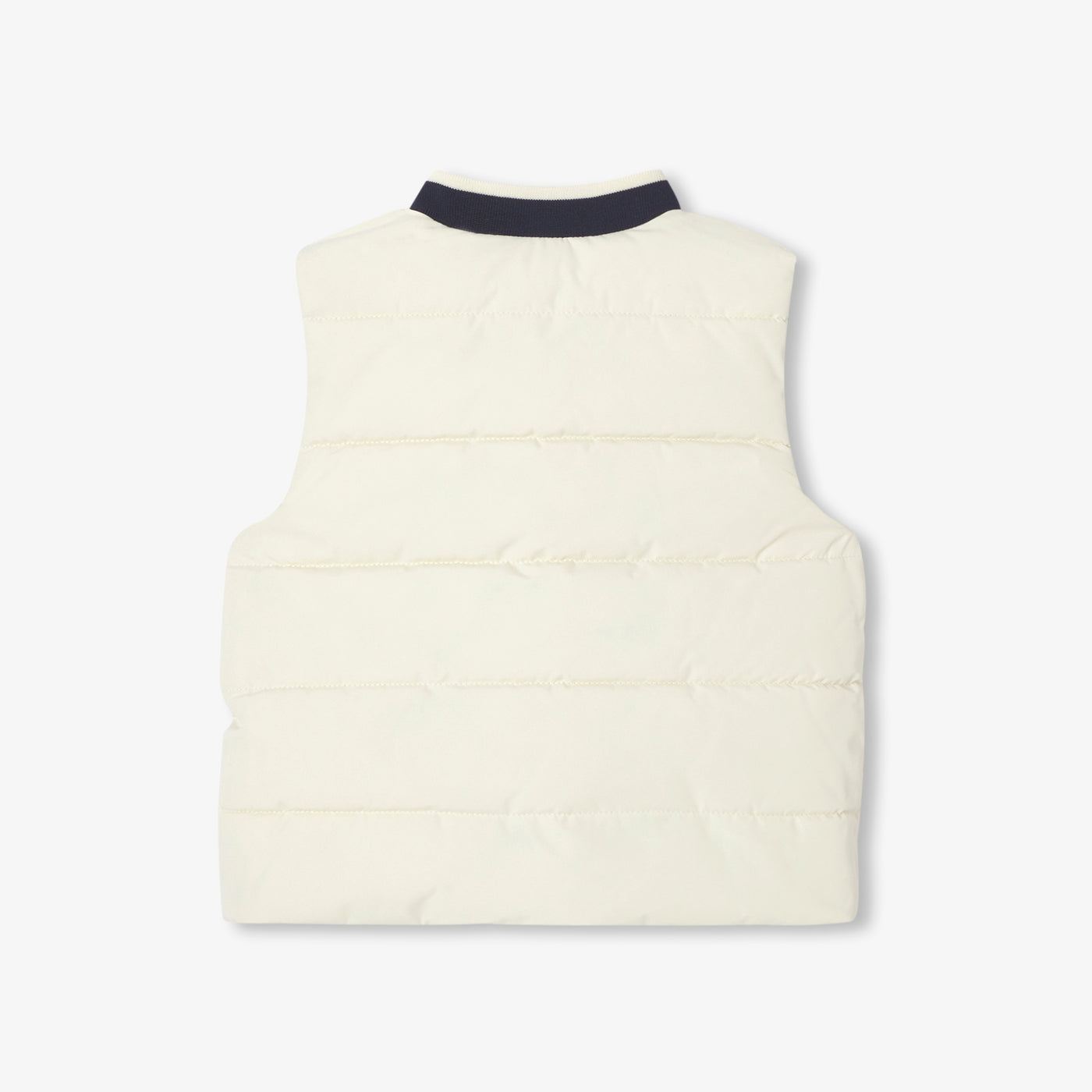 Baby boy reversible sleeveless padded jacket