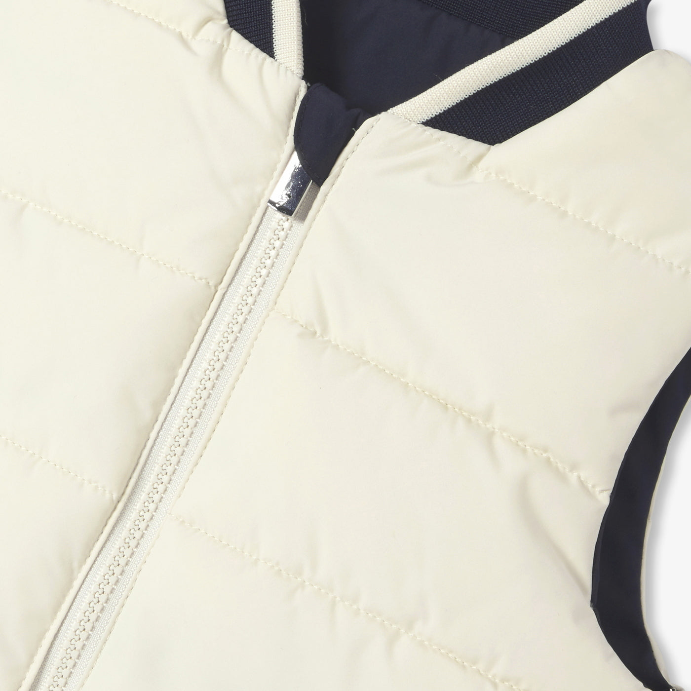 Baby boy reversible sleeveless padded jacket