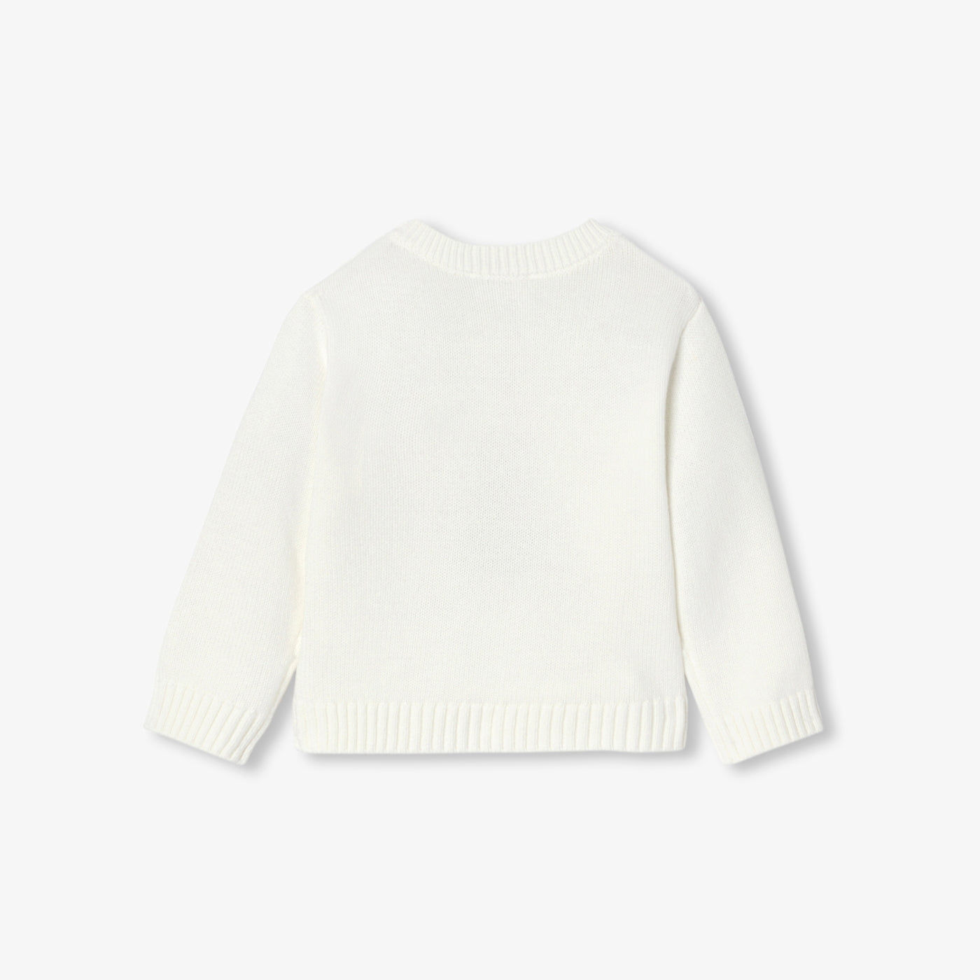 Baby boy intarsia bunny cotton jumper