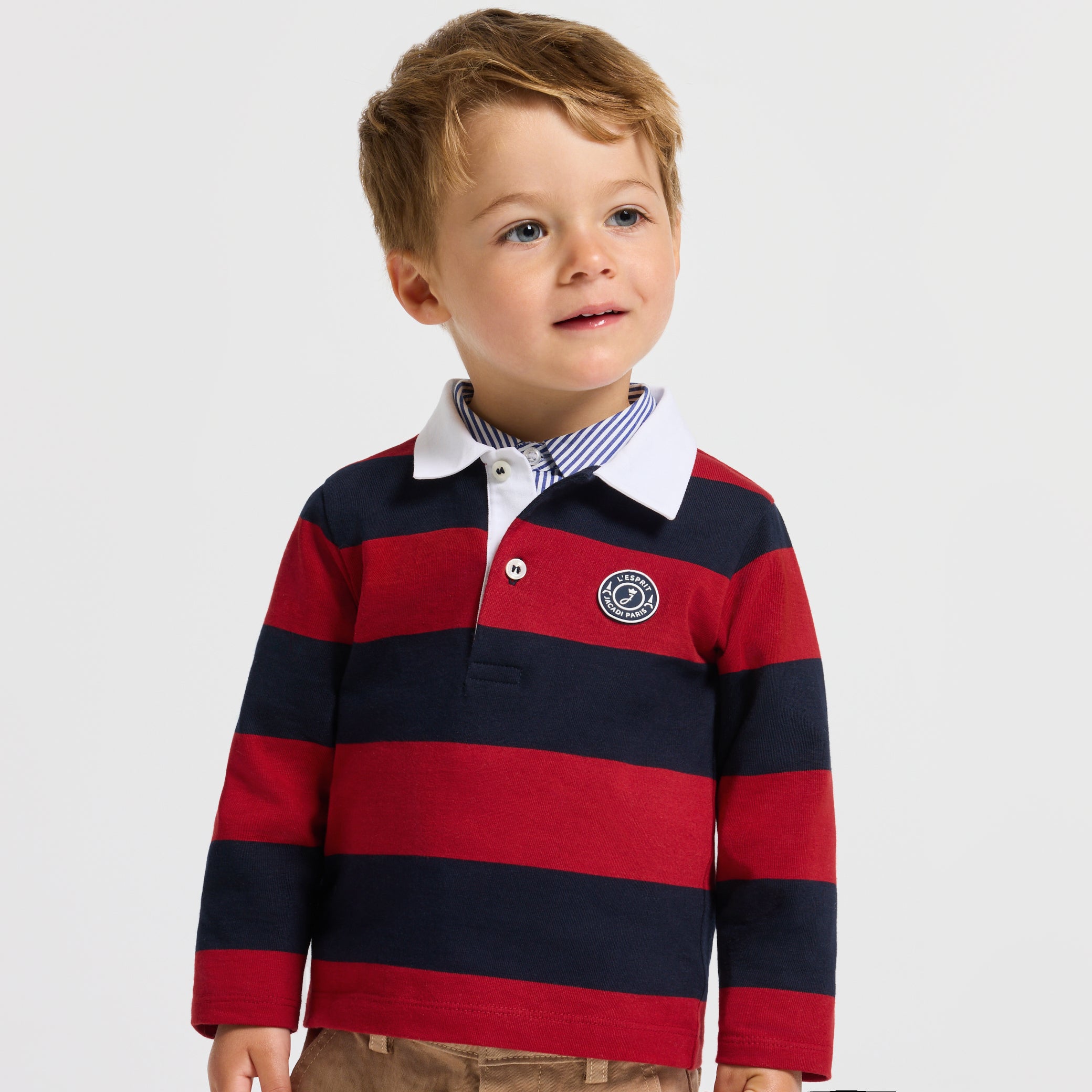 Polo bébé garçon manches longues