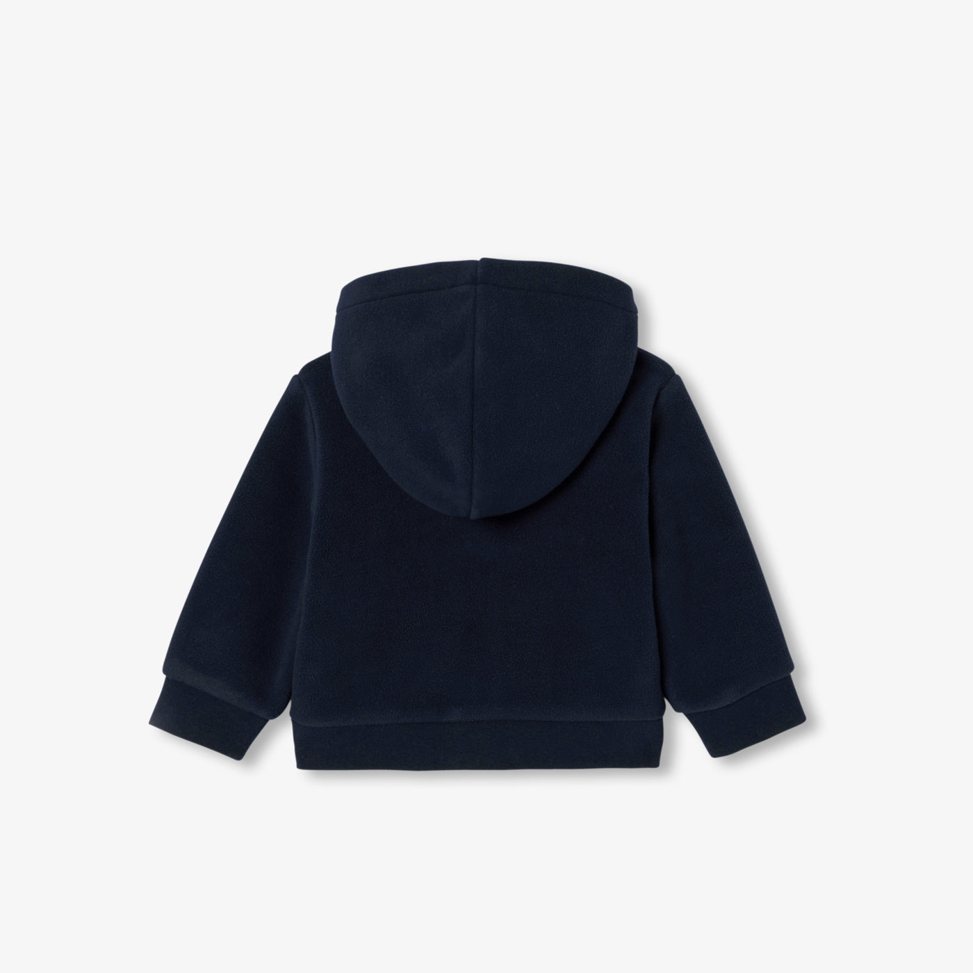Baby zip-up fleece cardigan
