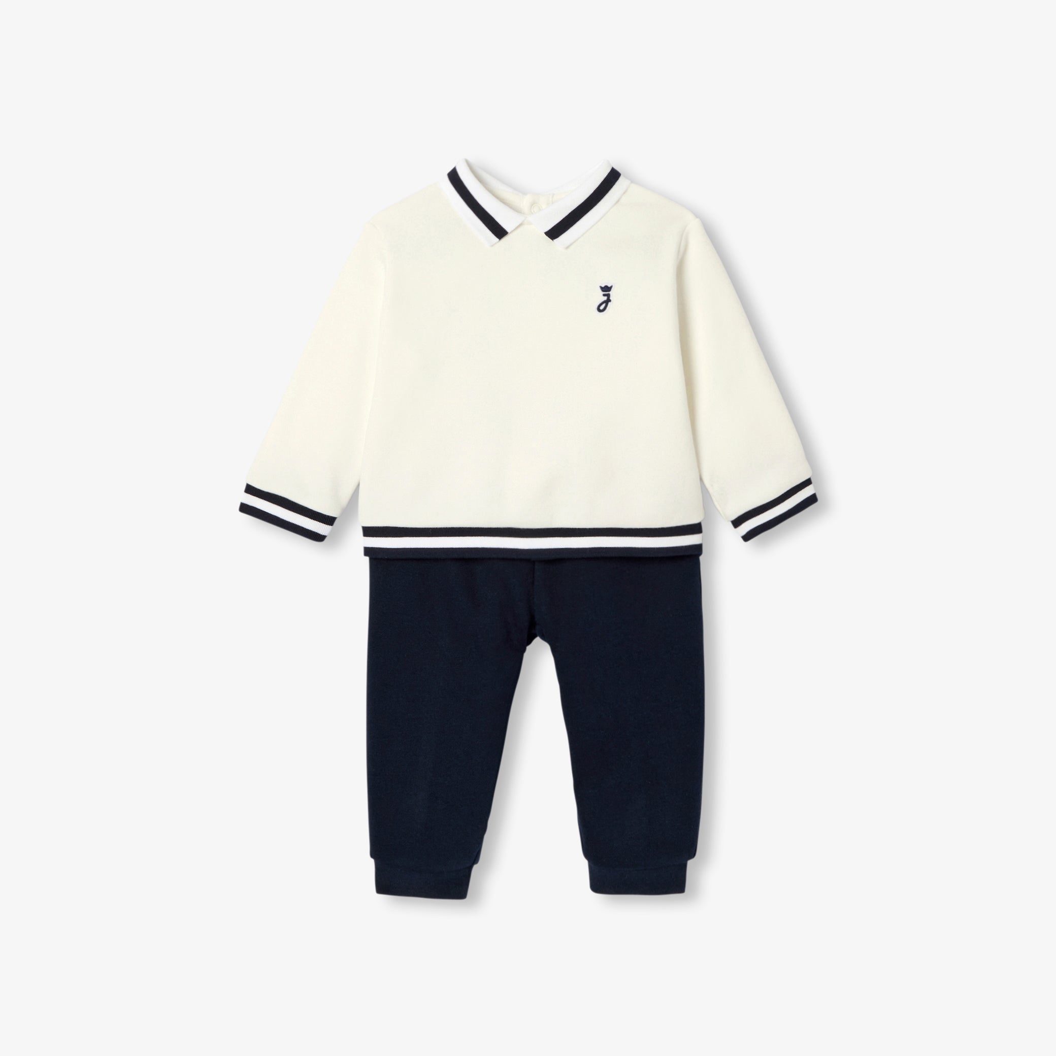 Ensemble bébé garçon en molleton