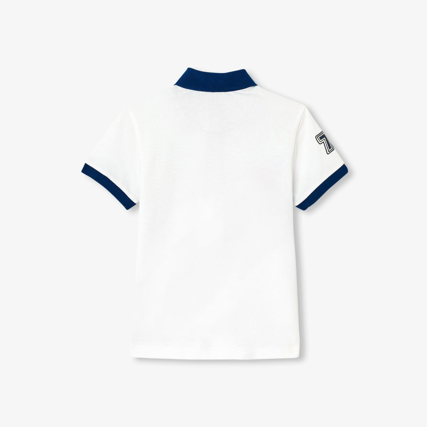 Boy cotton piqué polo shirt