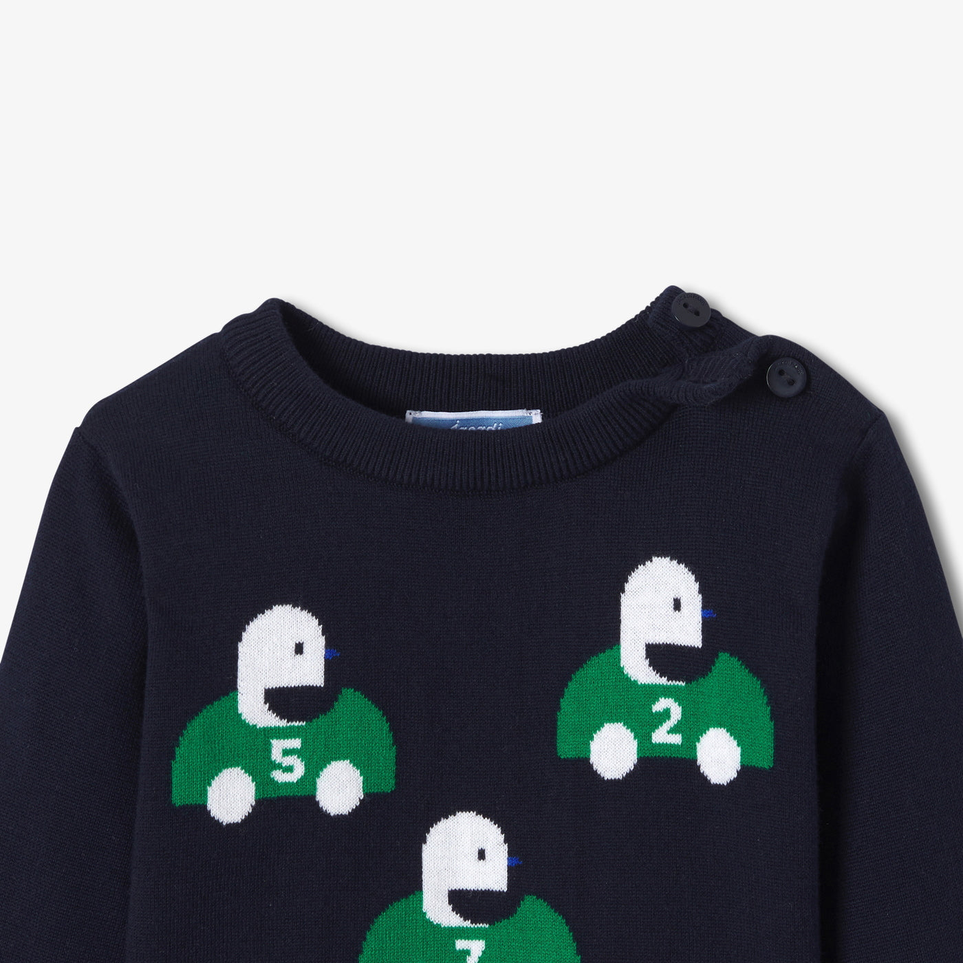 Baby boy cotton jumper