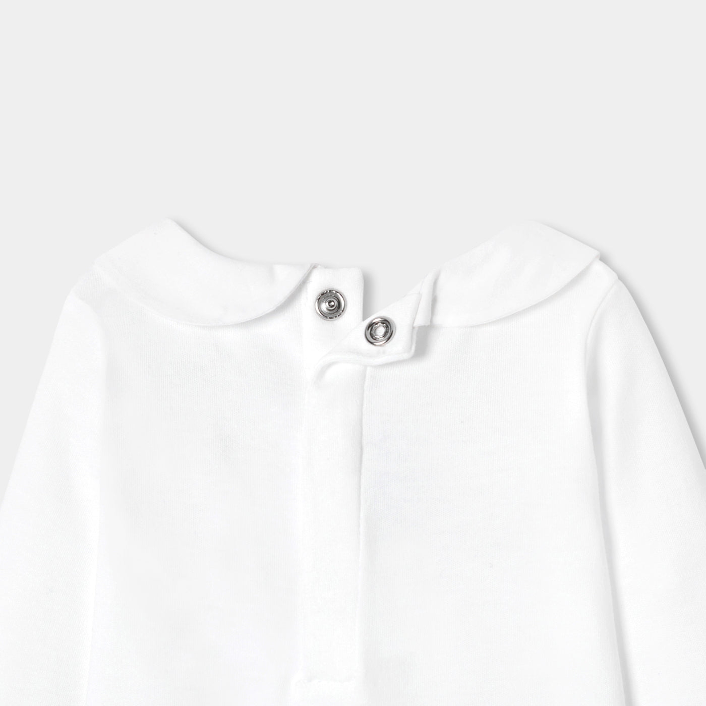 Baby girl long-sleeved cotton bodysuit