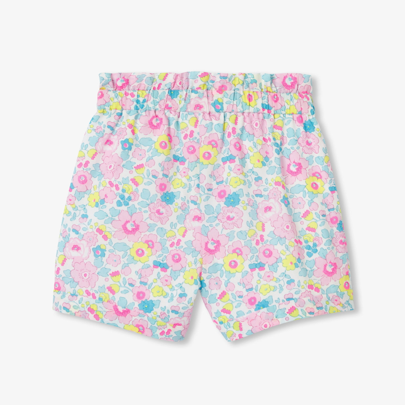 Baby girl shorts in Liberty fabric