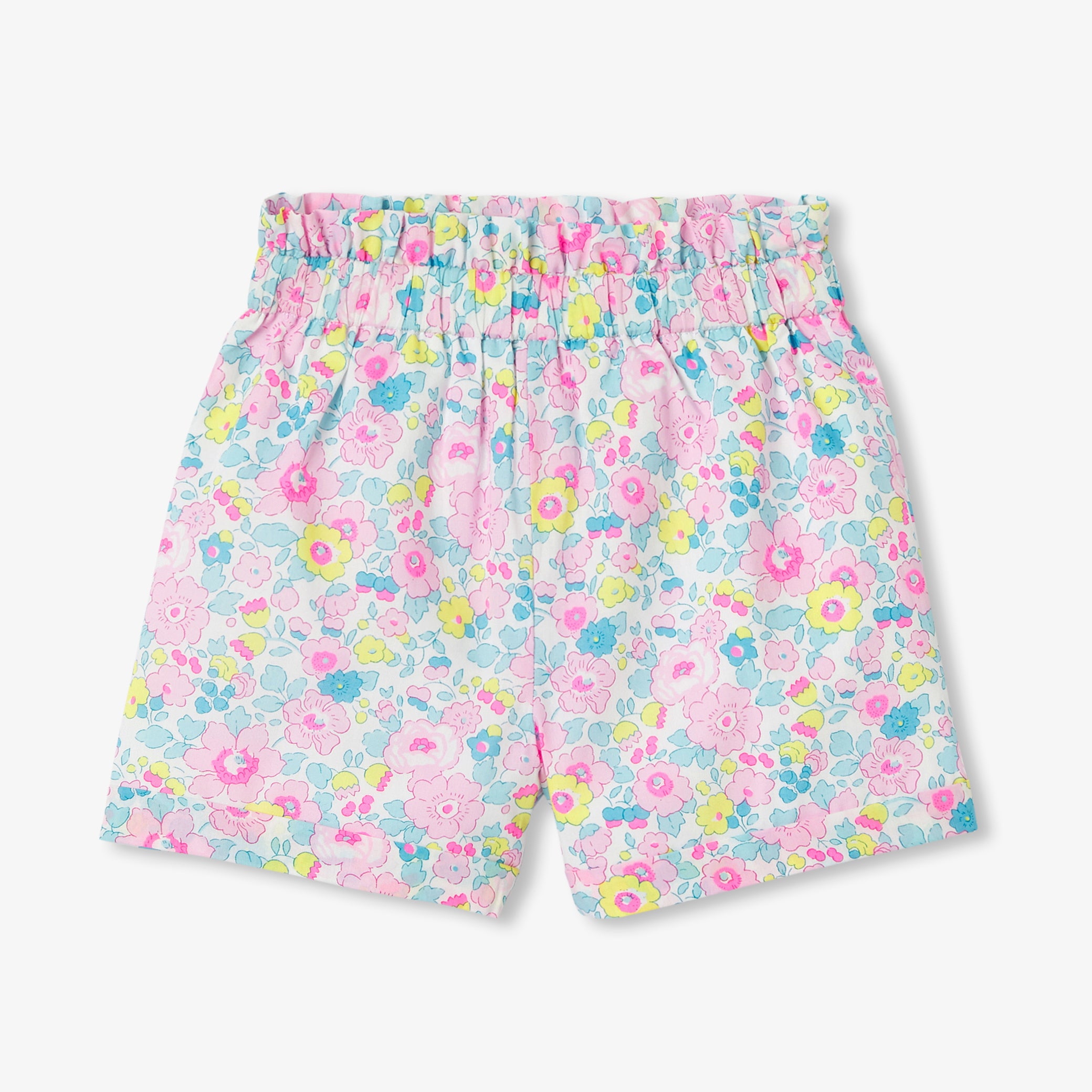 Baby girl shorts in Liberty fabric